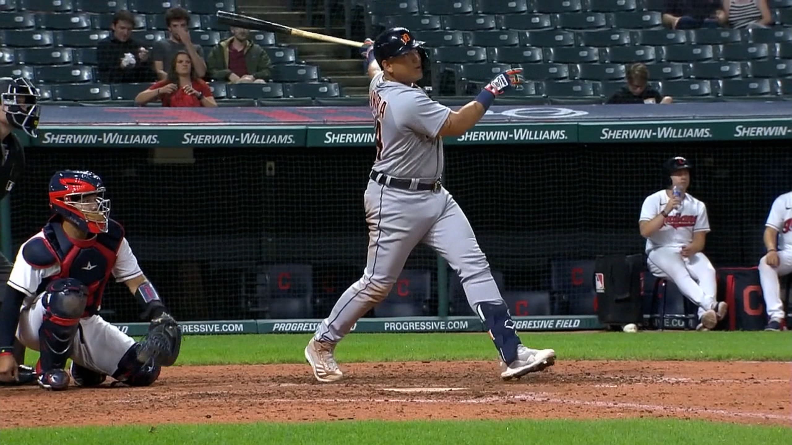 Miguel Cabrera hits home run 494 - Bless You Boys
