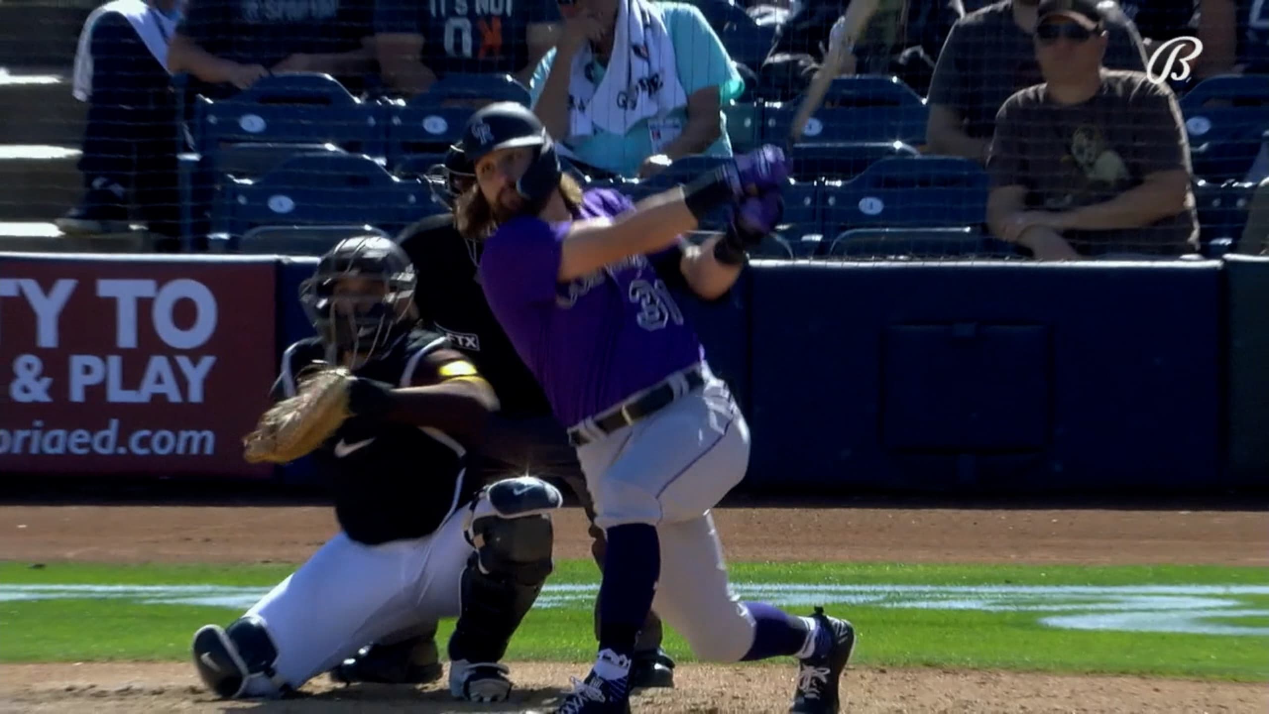 Sam Hilliard Homerun GIF - Sam Hilliard Homerun Rockies - Discover