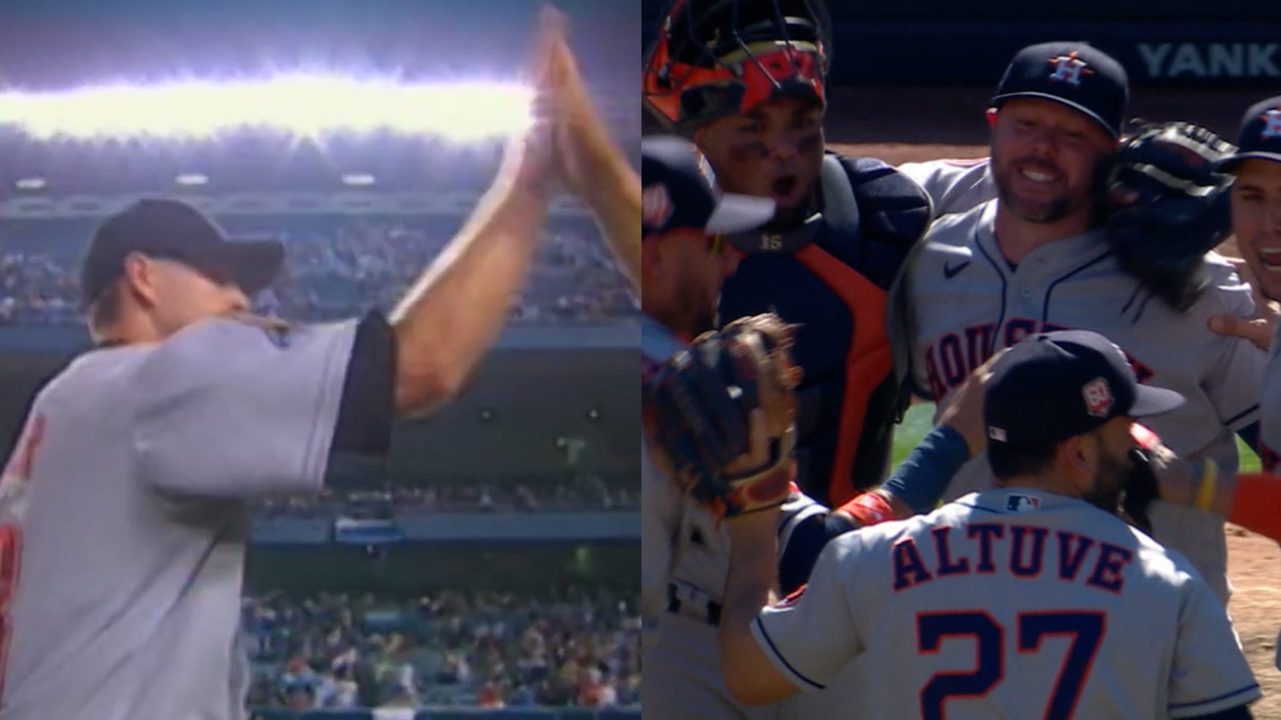 Jose Altuve responds to Yankees fans' 'F— Altuve' chants with monster,  go-ahead home run