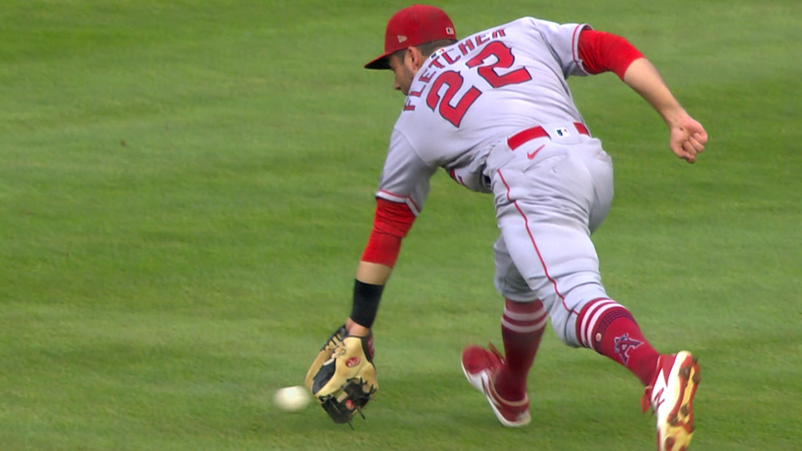 David Fletcher's impressive throw