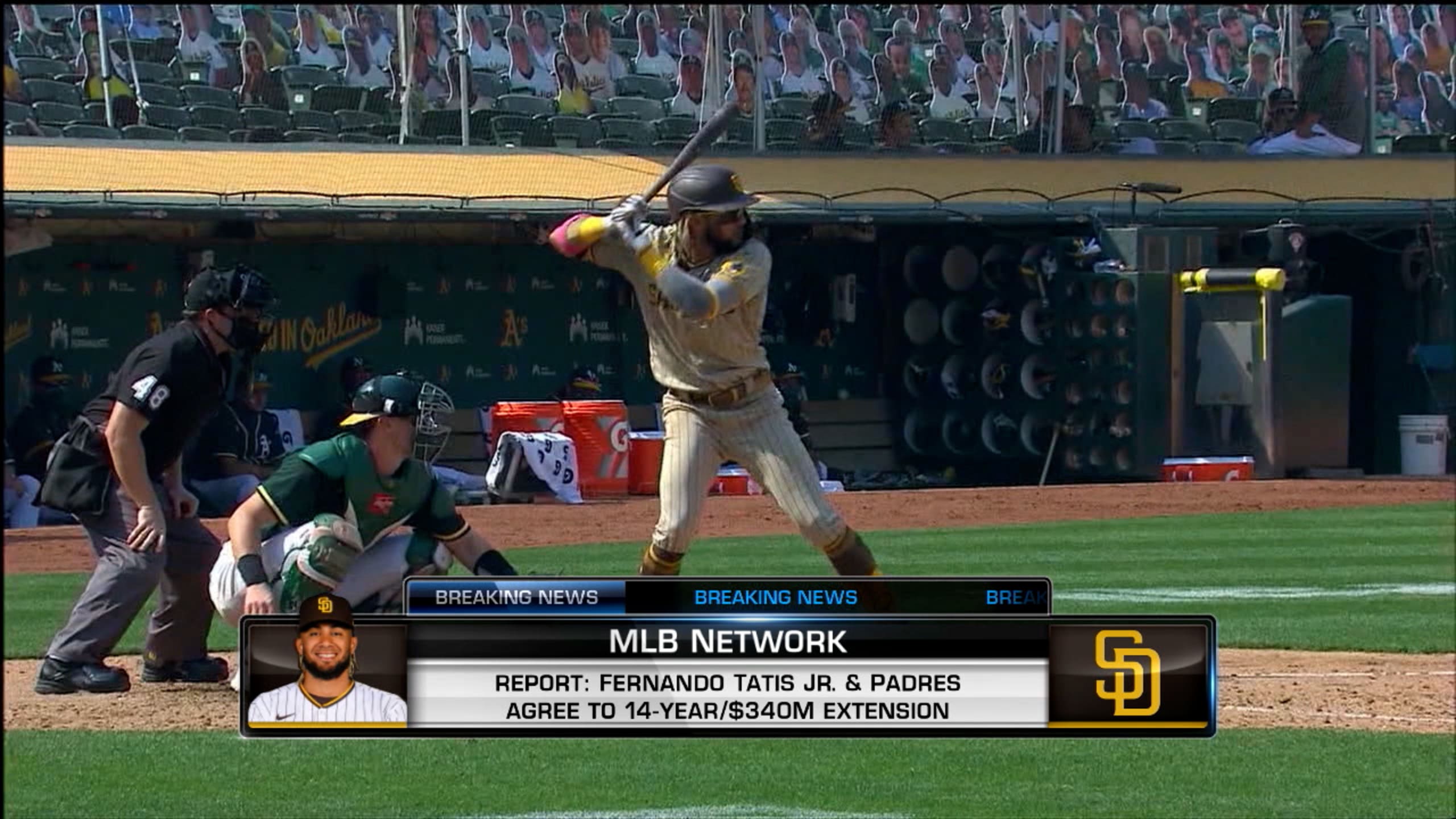 １４年 タティスはパ軍に長期在籍 野球の英語