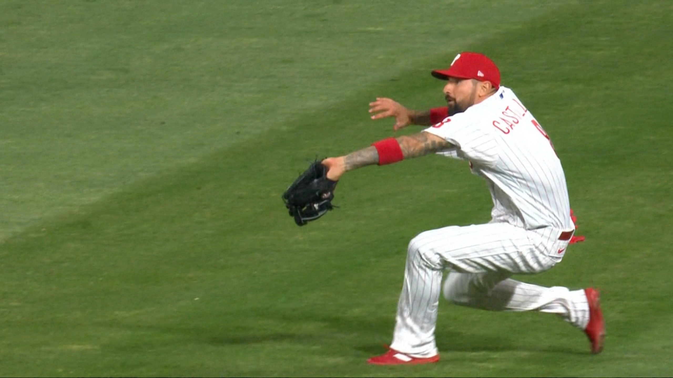 Nick Castellanos' sliding catch