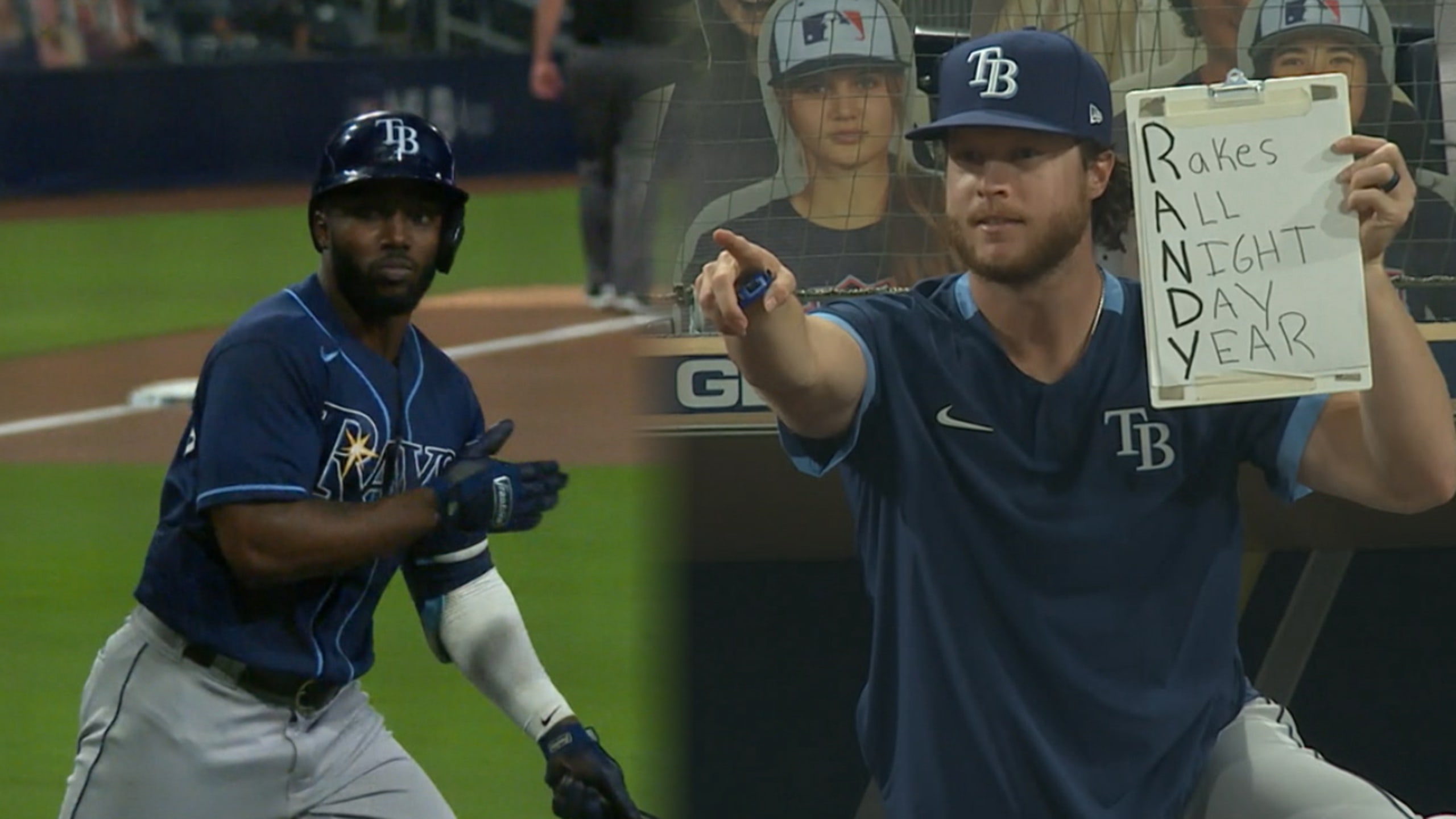 Rays' Randy Arozarena wins AL Rookie of the Year award