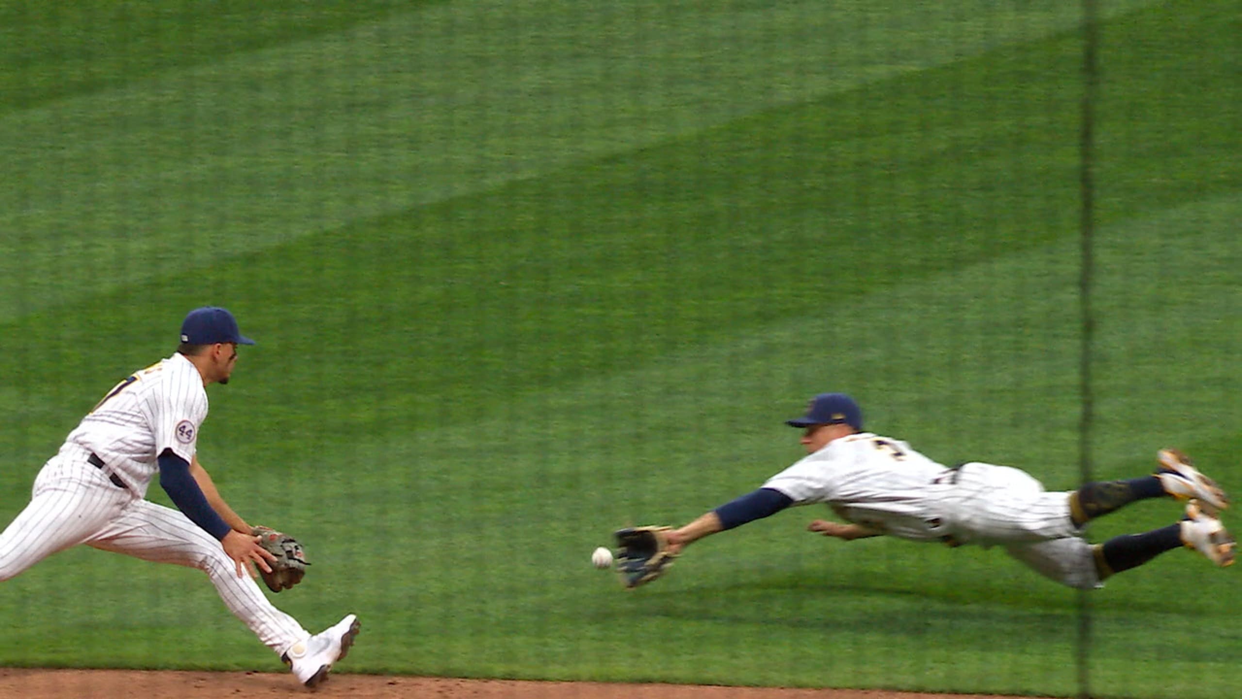 Brewers Freddy Peralta Falls Five Outs Short Of No Hitter On 25th Birthday Cbssports Com