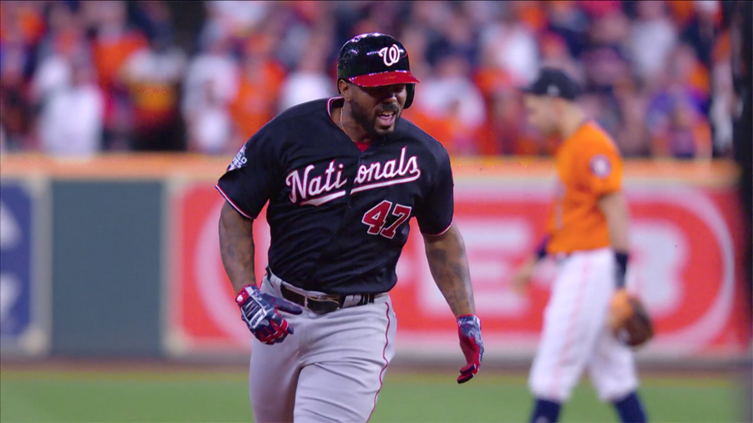 The Turning Point of the 2019 World Series (Nationals' Howie Kendrick's  huge home run) 