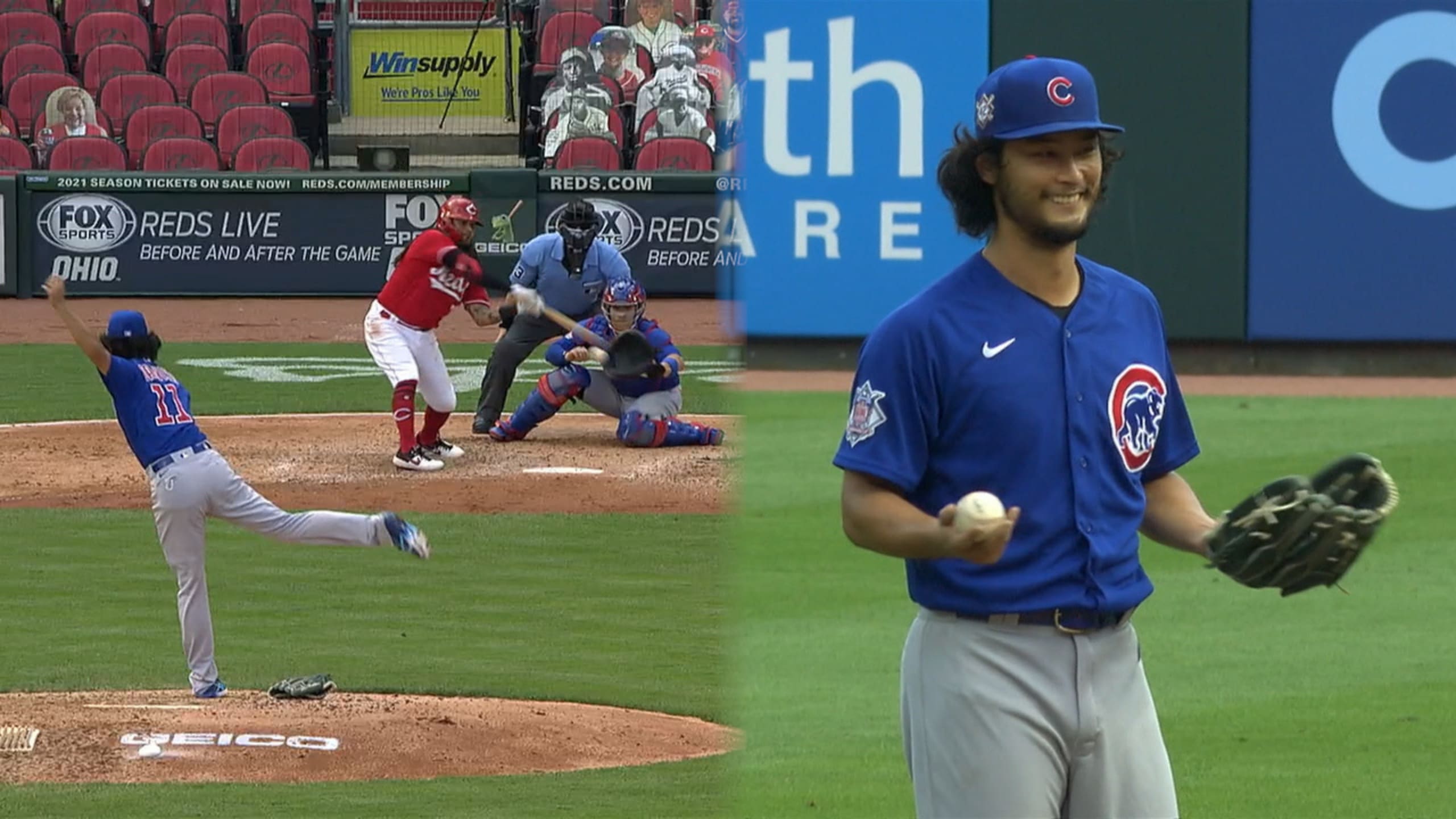 カブス レッズ戦 Game1でダルビッシュ投手が好投 Game2でベンチクリアー Mlb4