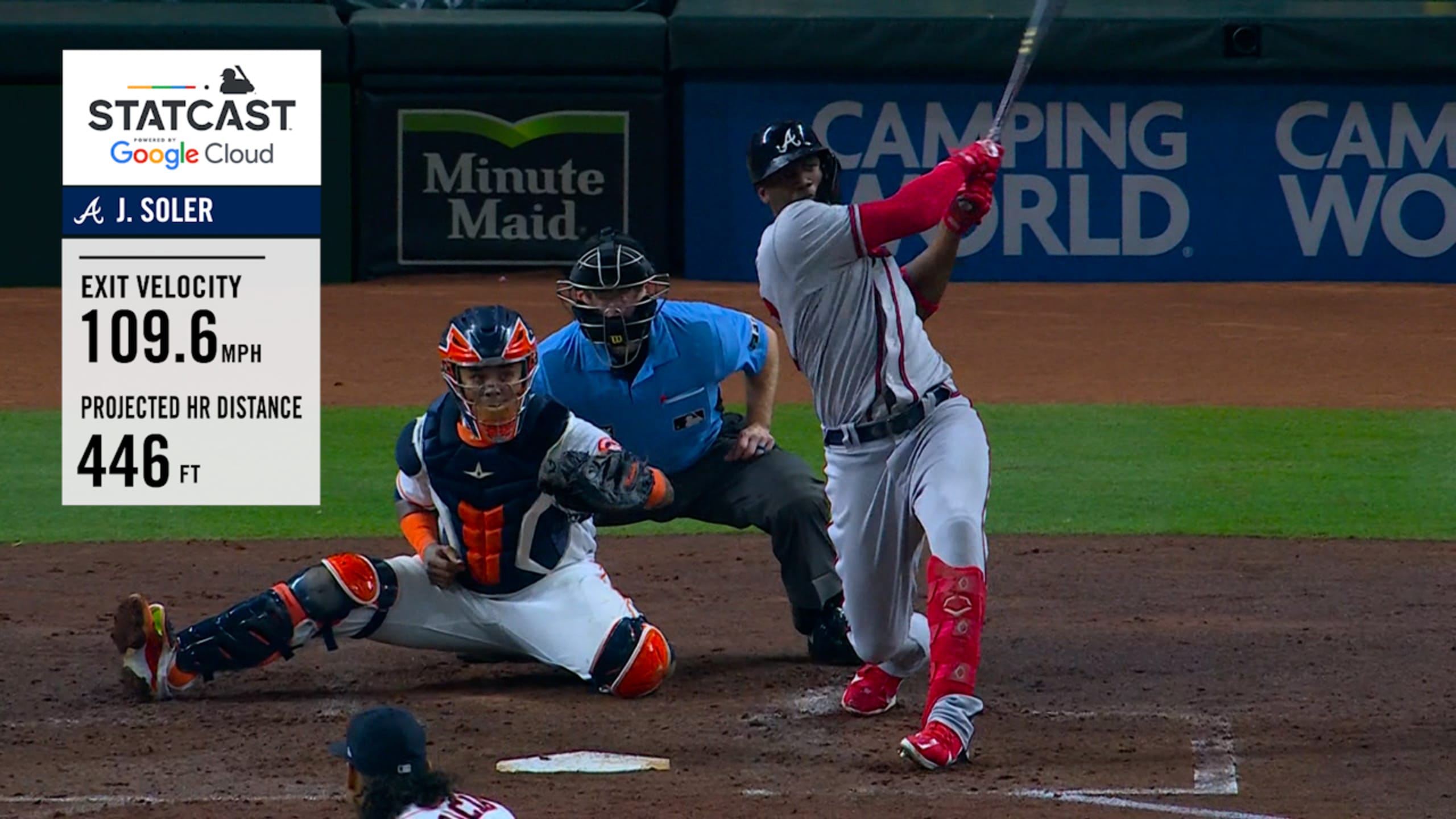 Jonronazo del cubano Yordan Álvarez corona a los Astros de Houston en la  Serie Mundial