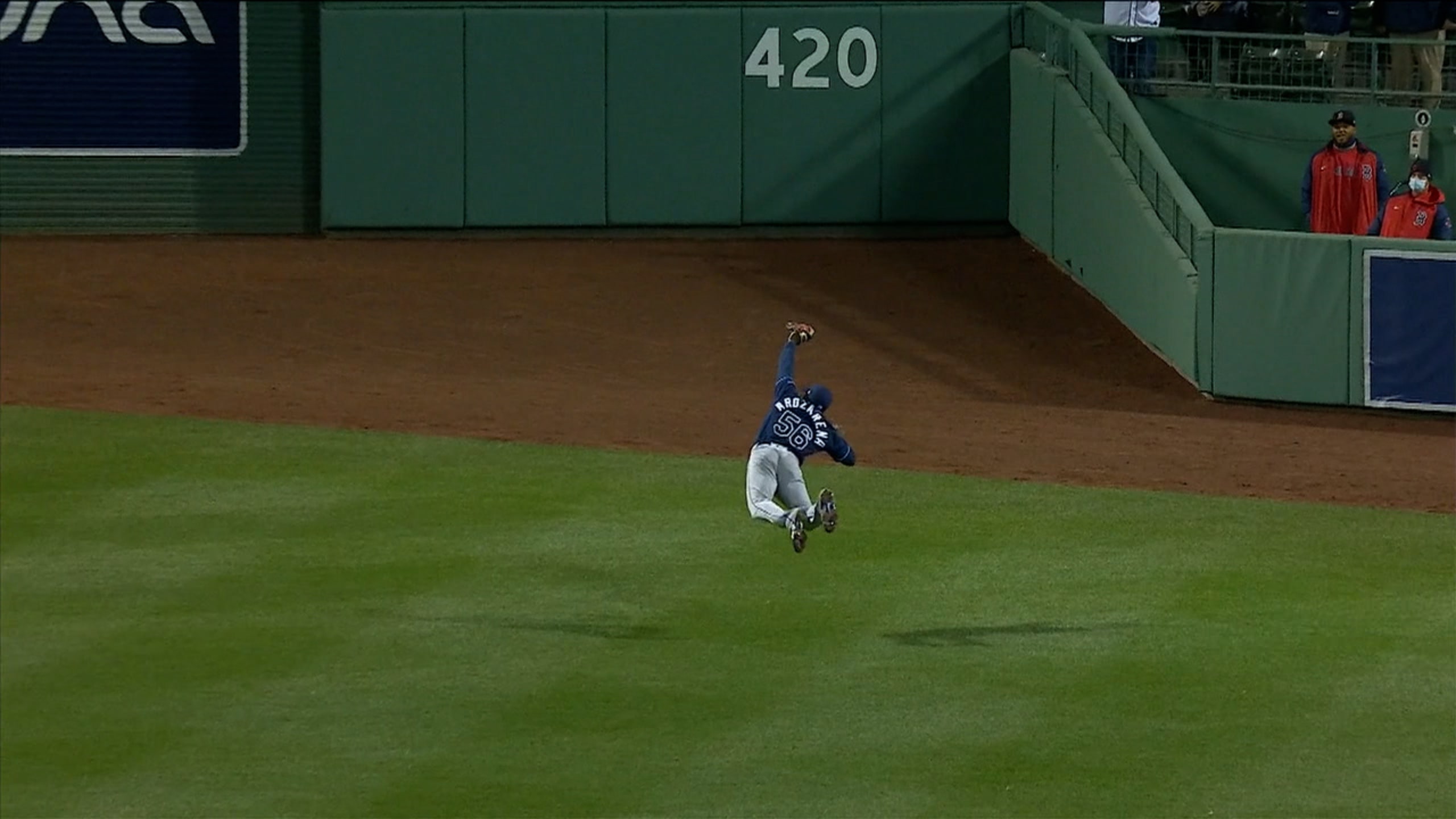 Arozarena's Diving Catch Named Play of The Week