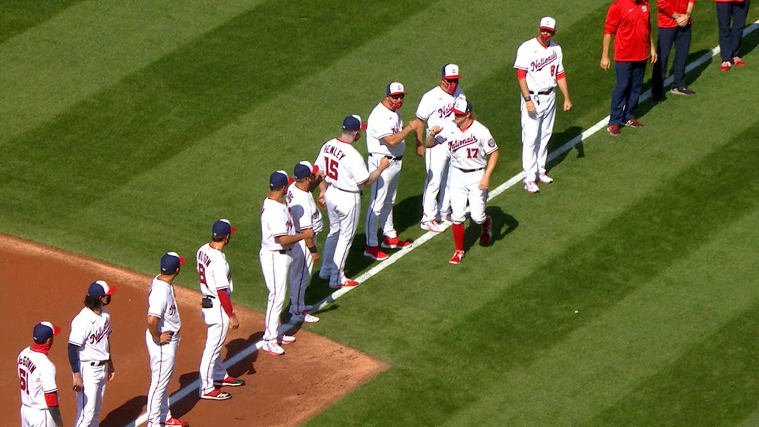 Nationals' Opening Day intros