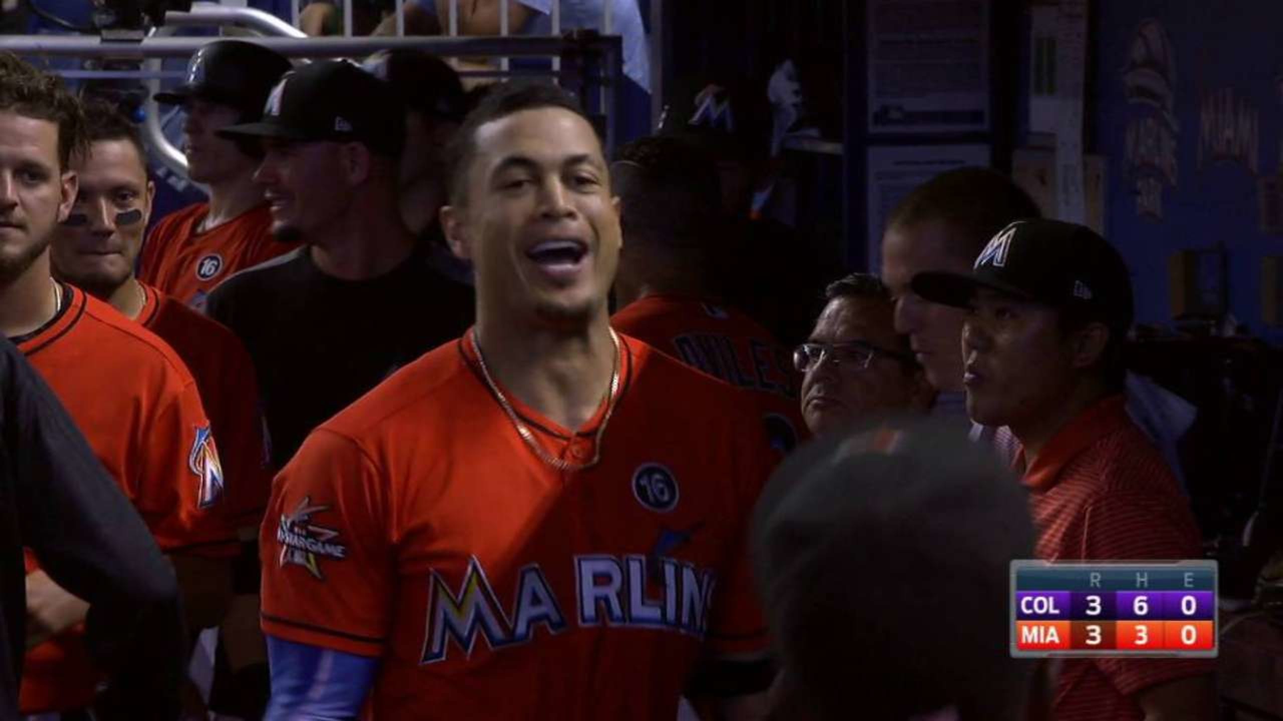 Marlins homer off opening at-bat in first game after José