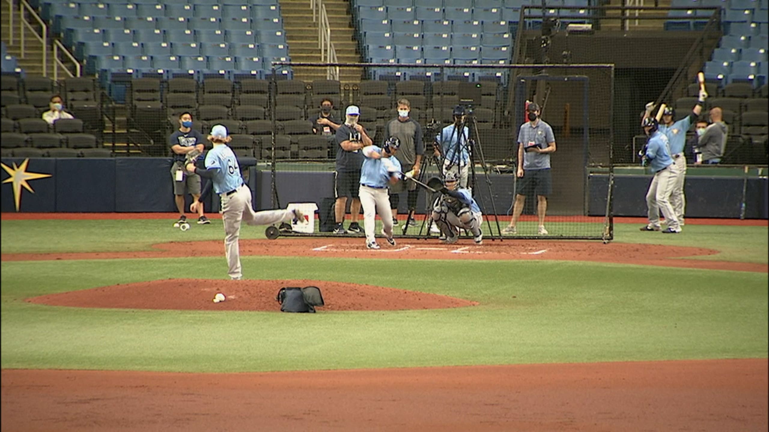 Cash, Snyder and Zunino on camp