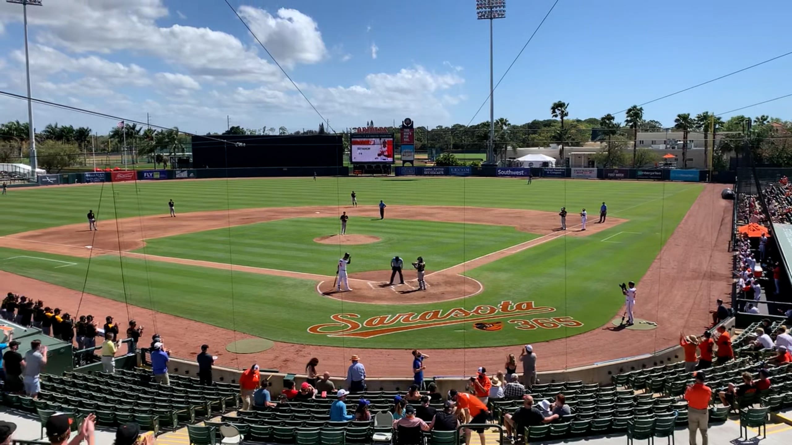 Orioles' Trey Mancini gets standing ovation, singles in first at-bat in  return from colon cancer