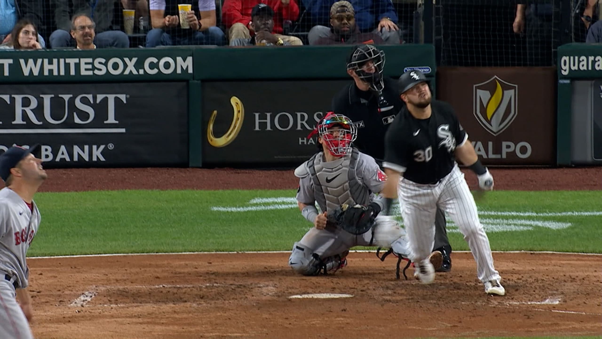 Jake Burger's 3-run dinger