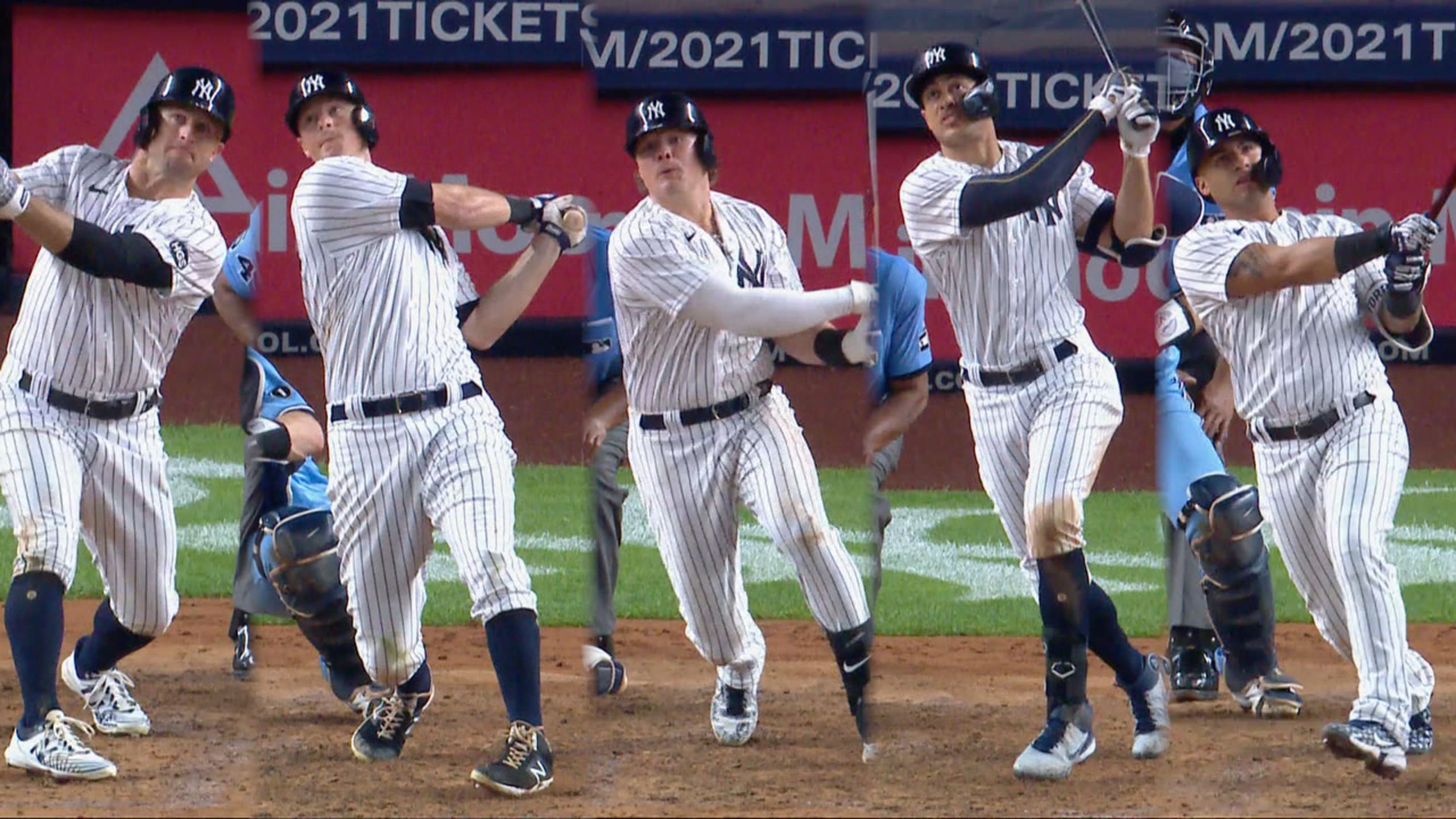 Yankees make MLB history as they keep hitting home runs vs. Blue