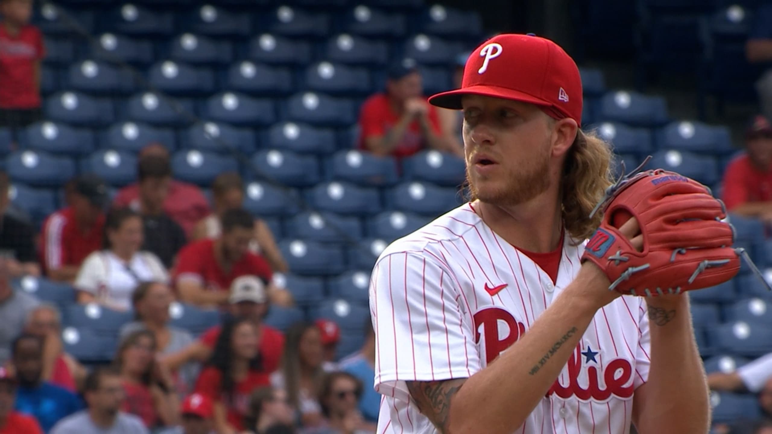 Bailey Falter's five strikeouts