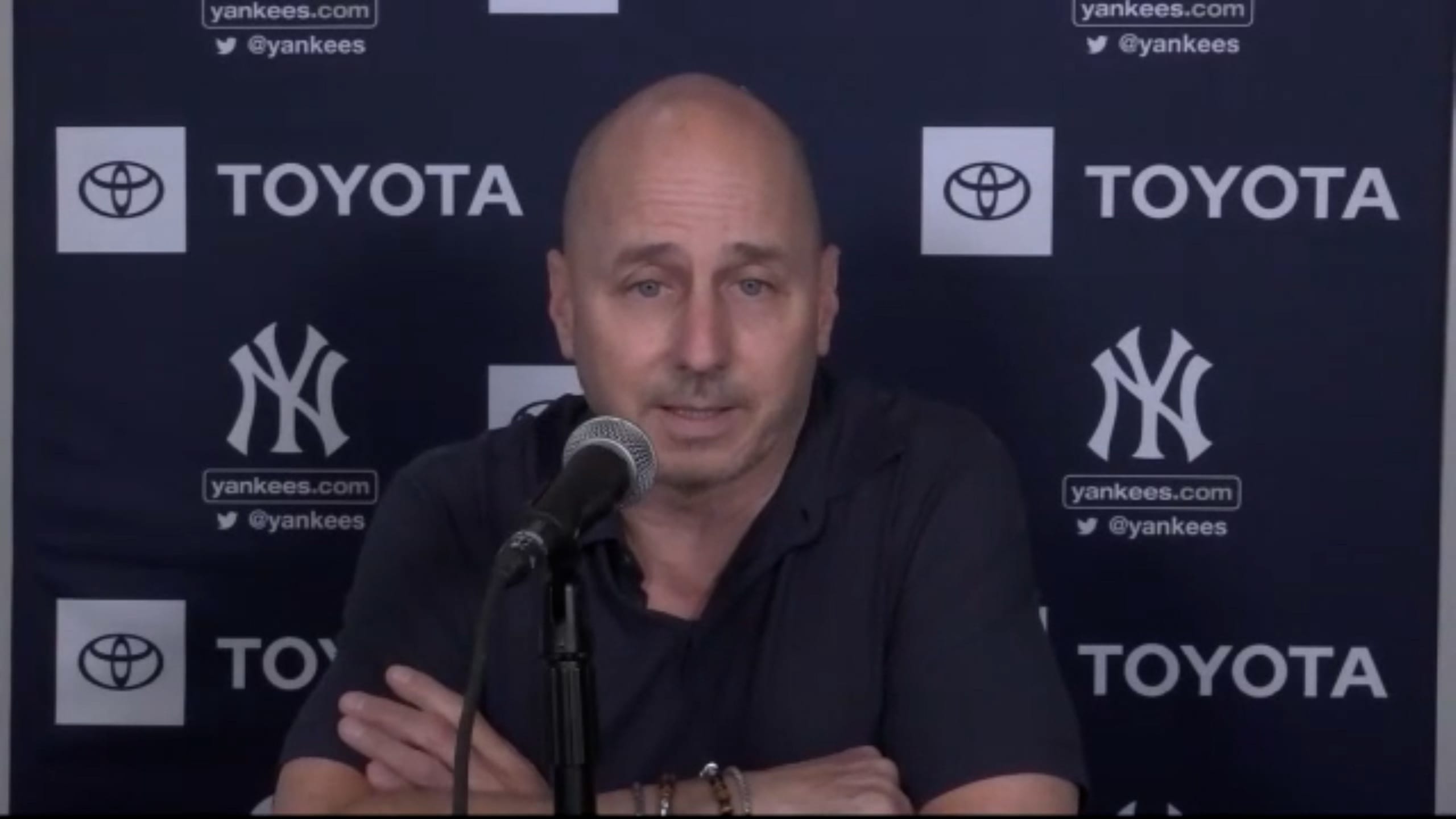 Cashman on slumping Yankees