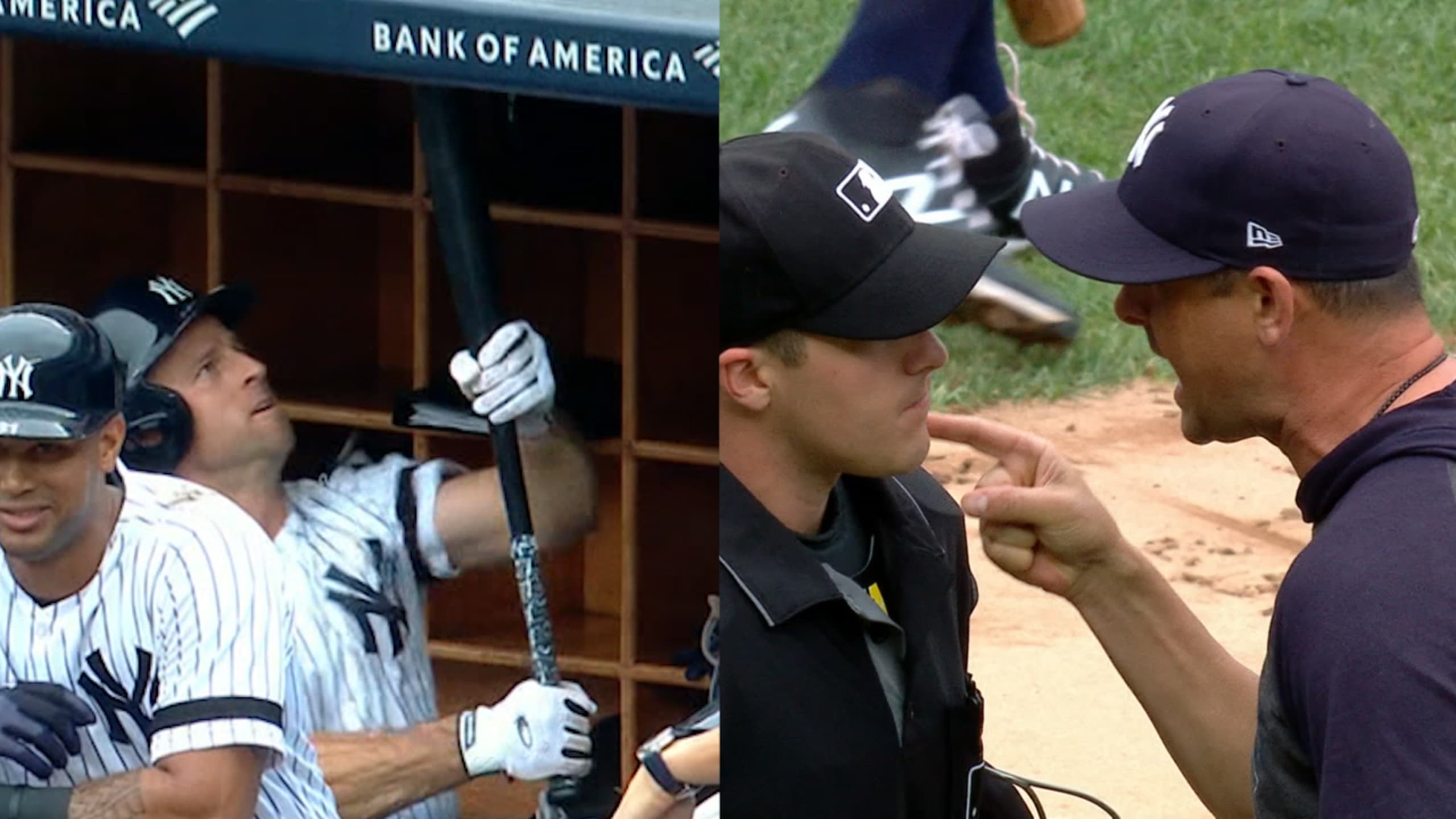 Yankees Manager Aaron Boone Suspended One Game For Savage Tirade Against Rookie Umpire Cbssports Com