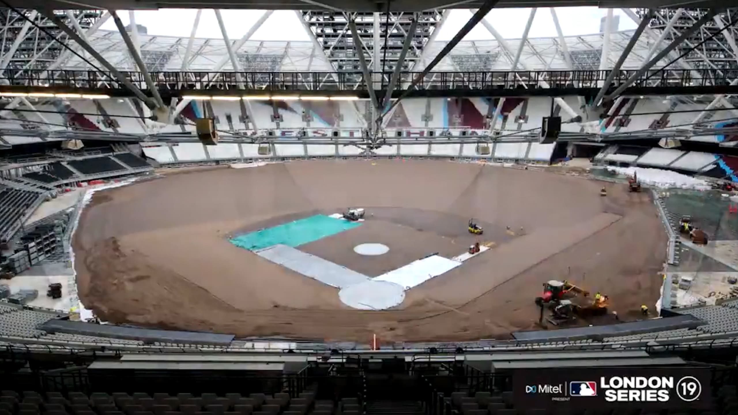 London Stadium timelapse