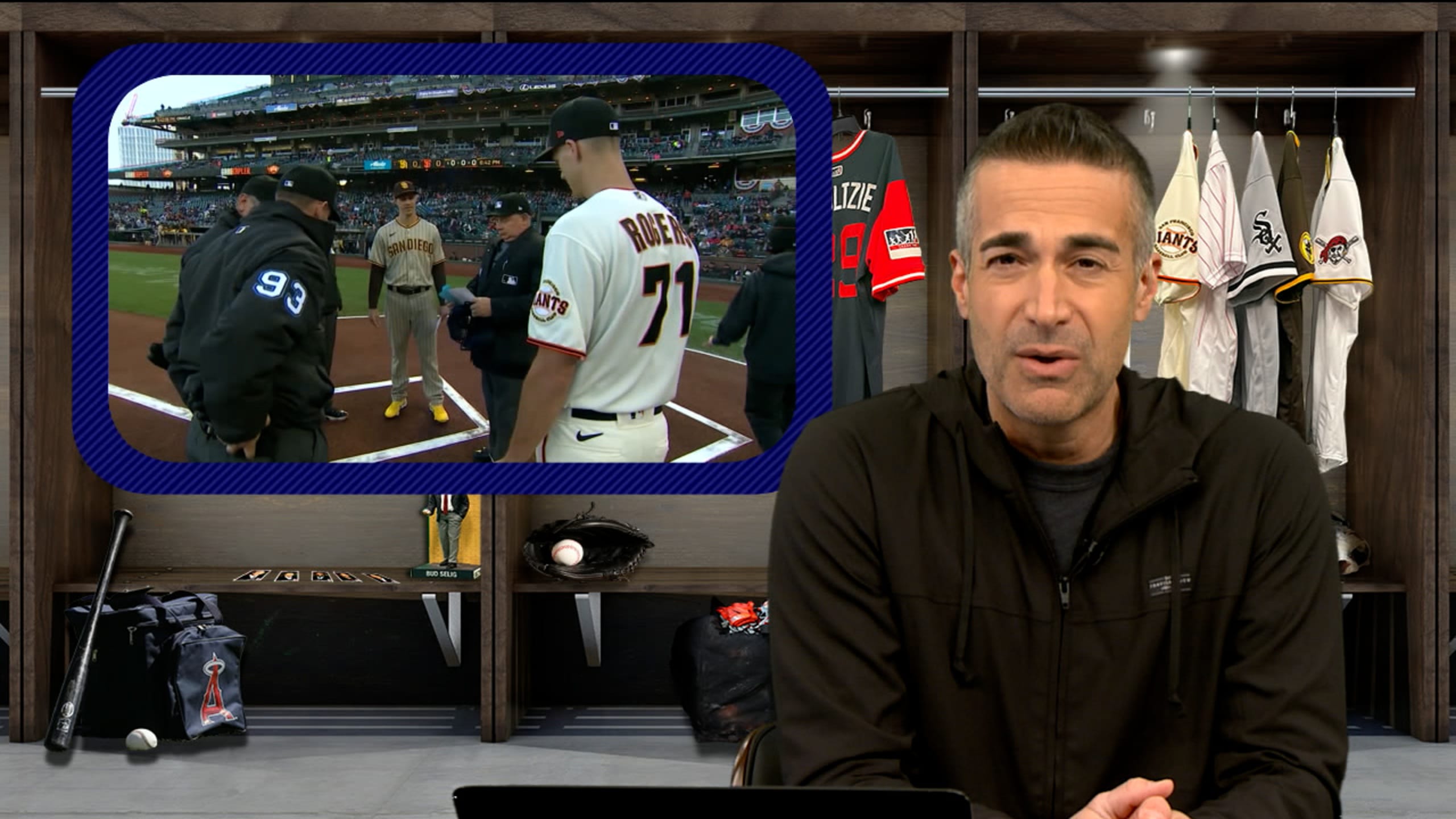 Lineup card exchange history