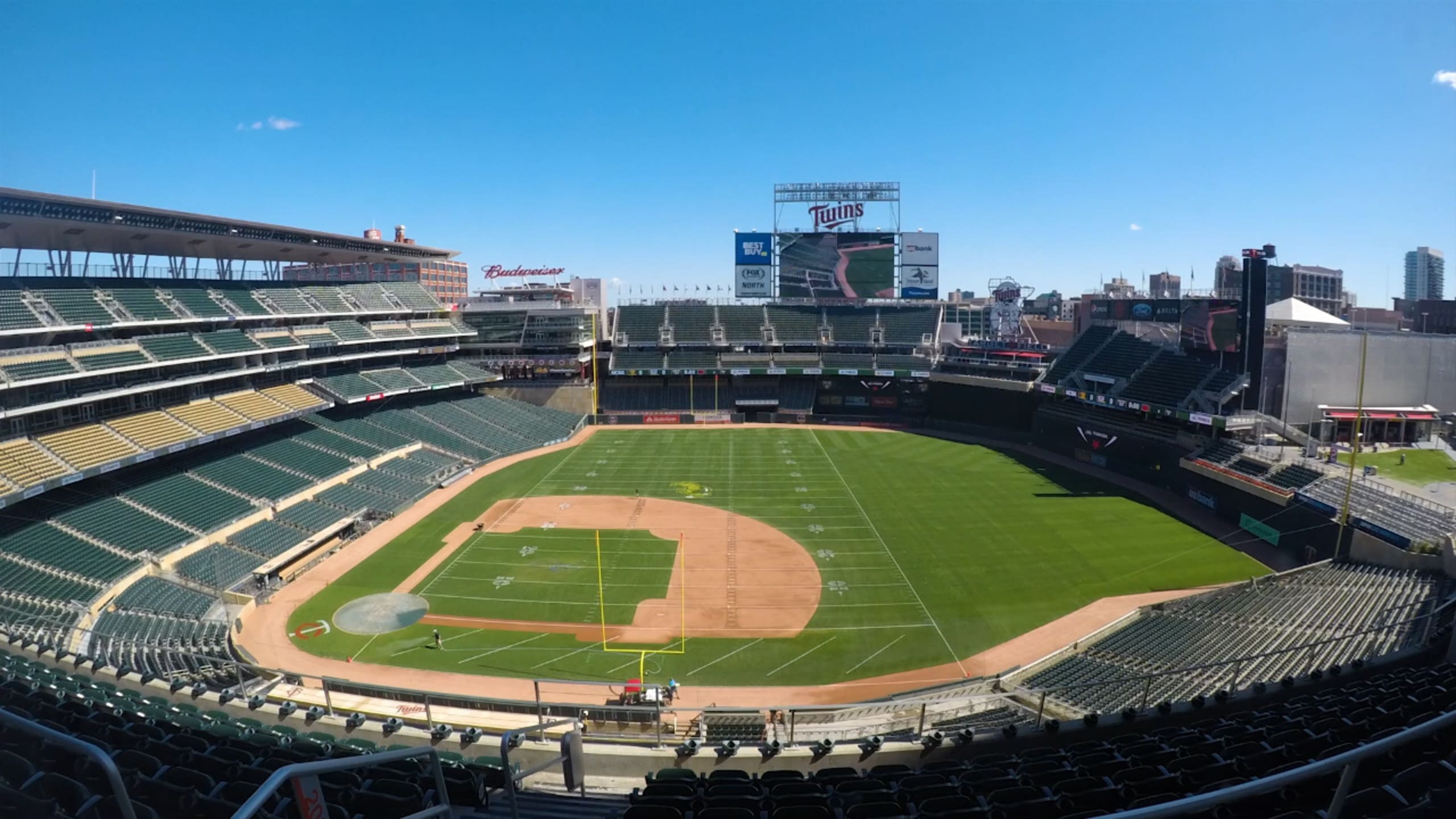 Baseball Field to Football Field