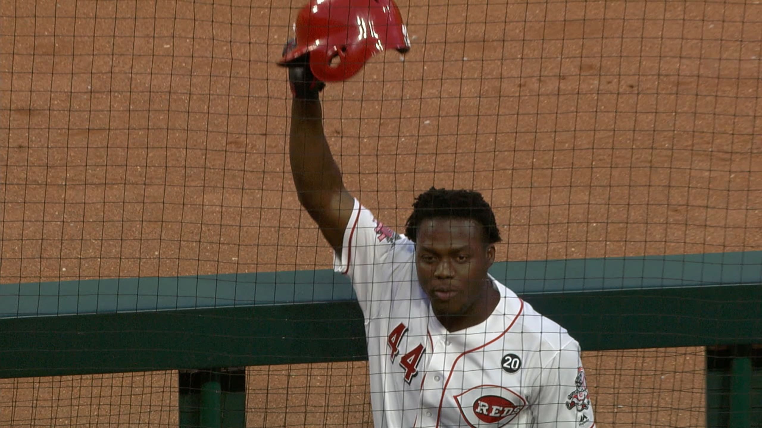 Aristides Aquino homers three times to lift Reds to a win over Cubs