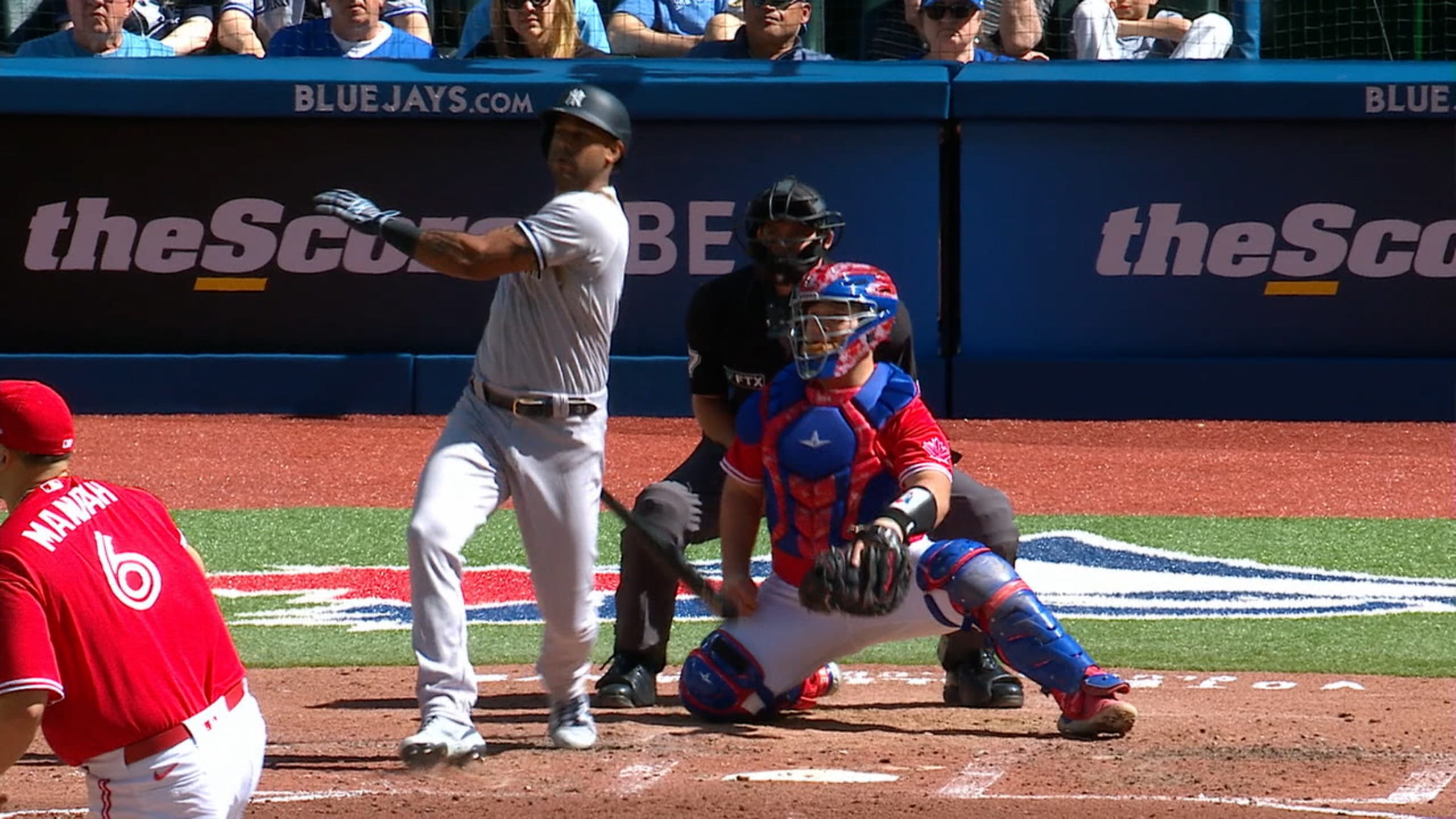 MLB roundup: Blue Jays halt Yankees' nine-game winning streak