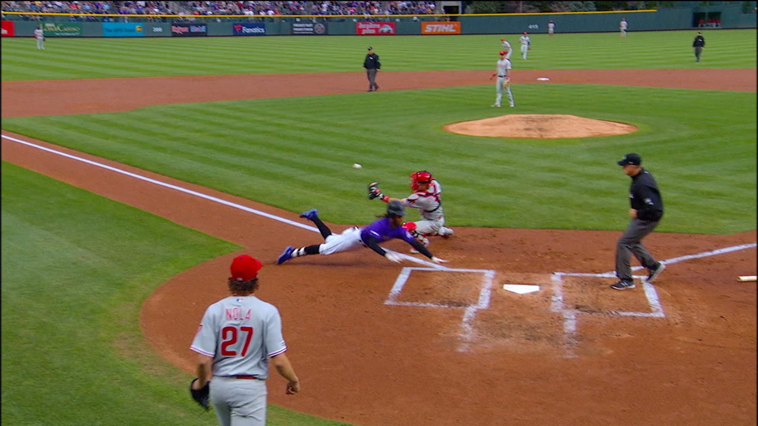 タピアのランニングホームラン 野球の英語