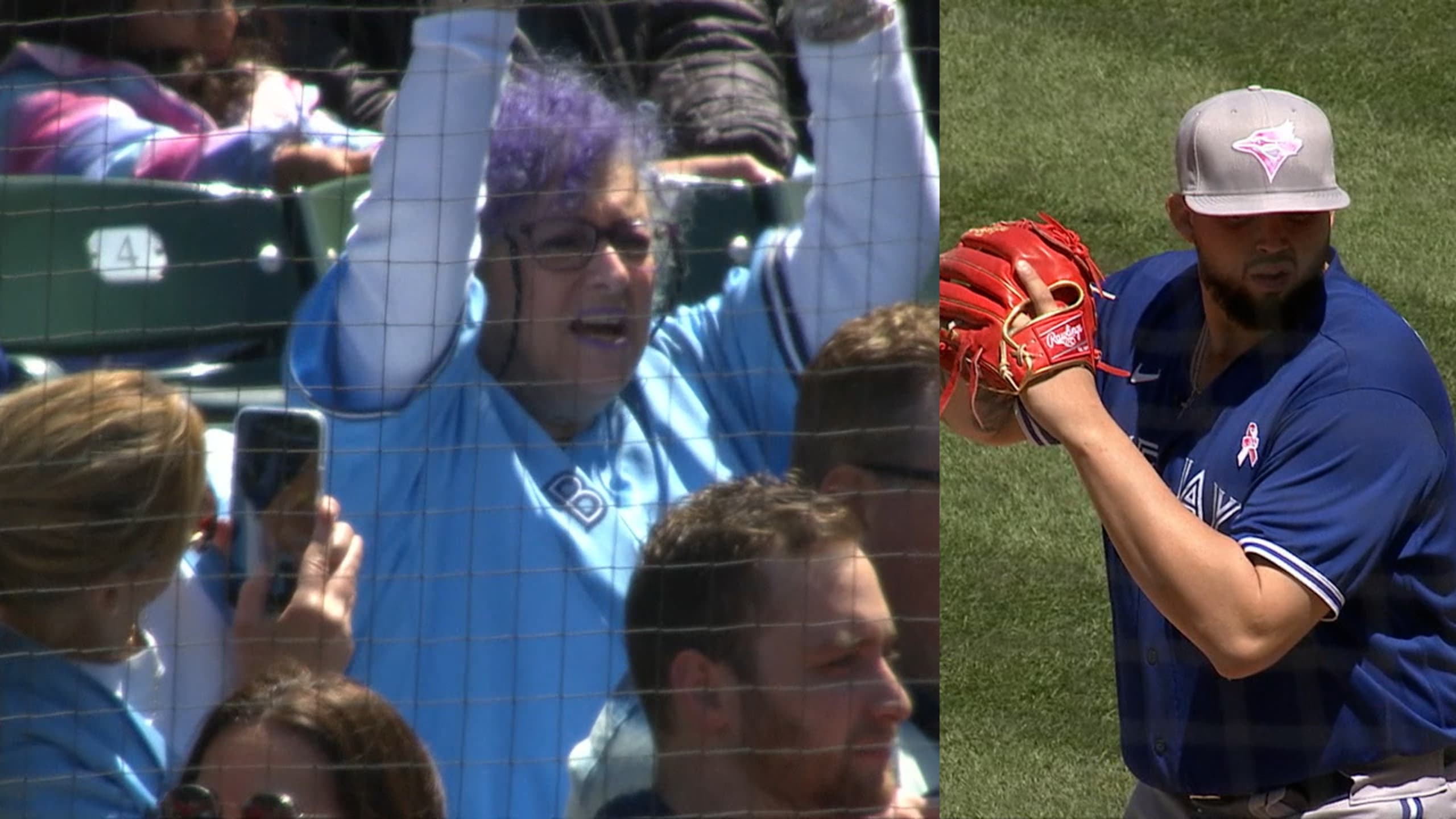 Stroman has touching Mother's Day moment as his mom throws out first pitch