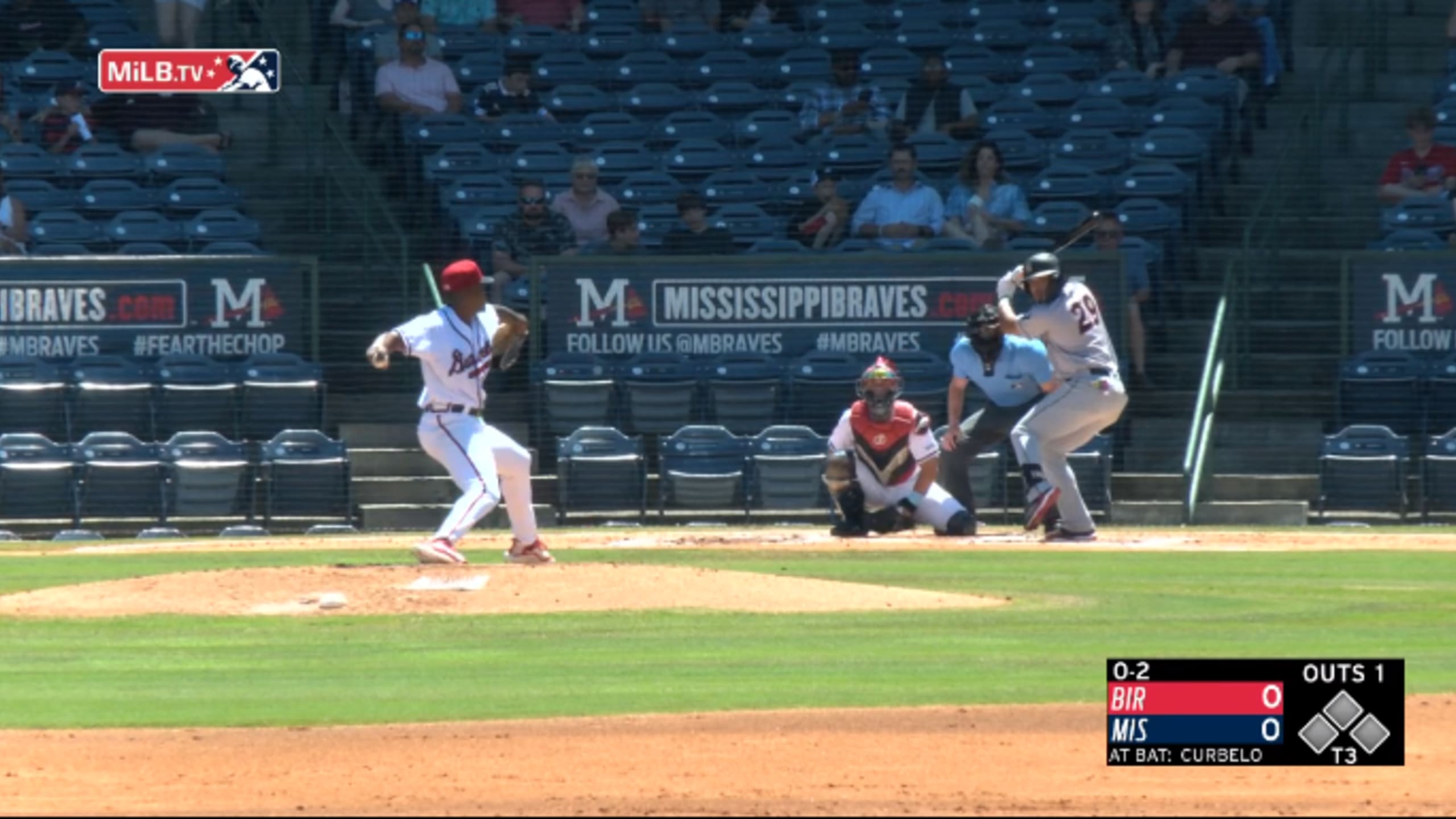Darius Vines strikes out 9