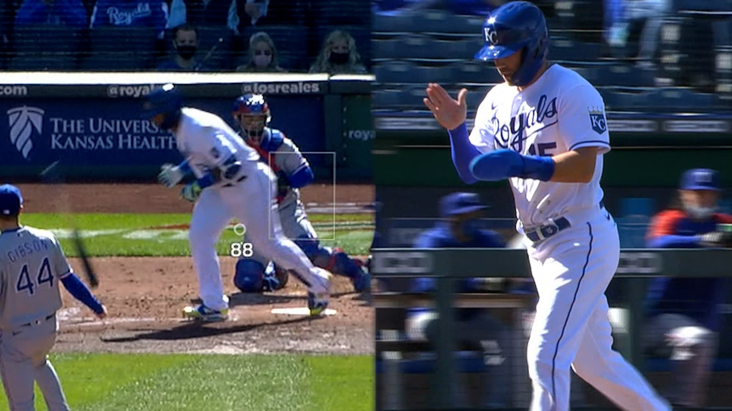 Perez's basesloaded walk