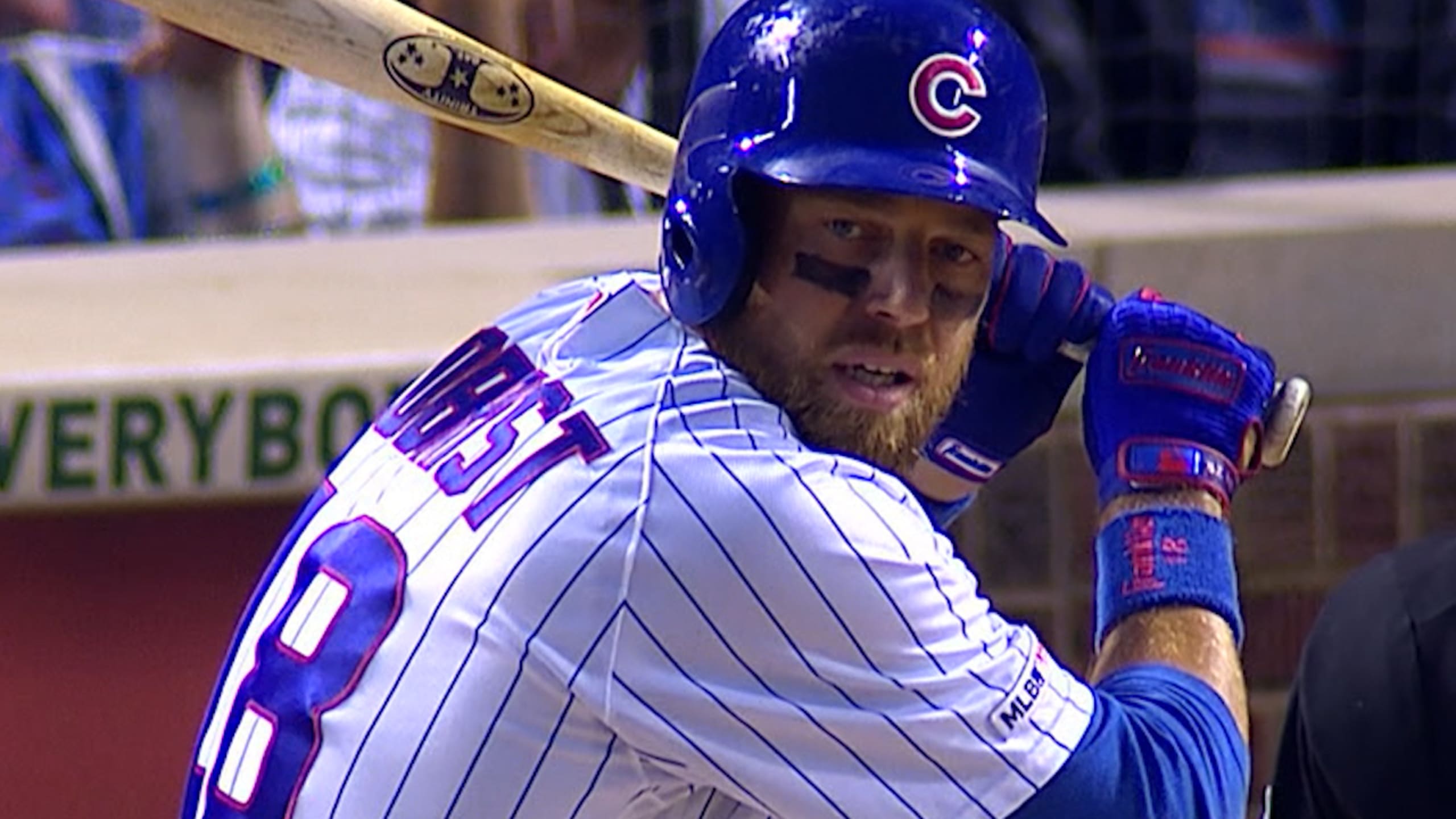 WATCH: Ben Zobrist receives standing ovation before his first at