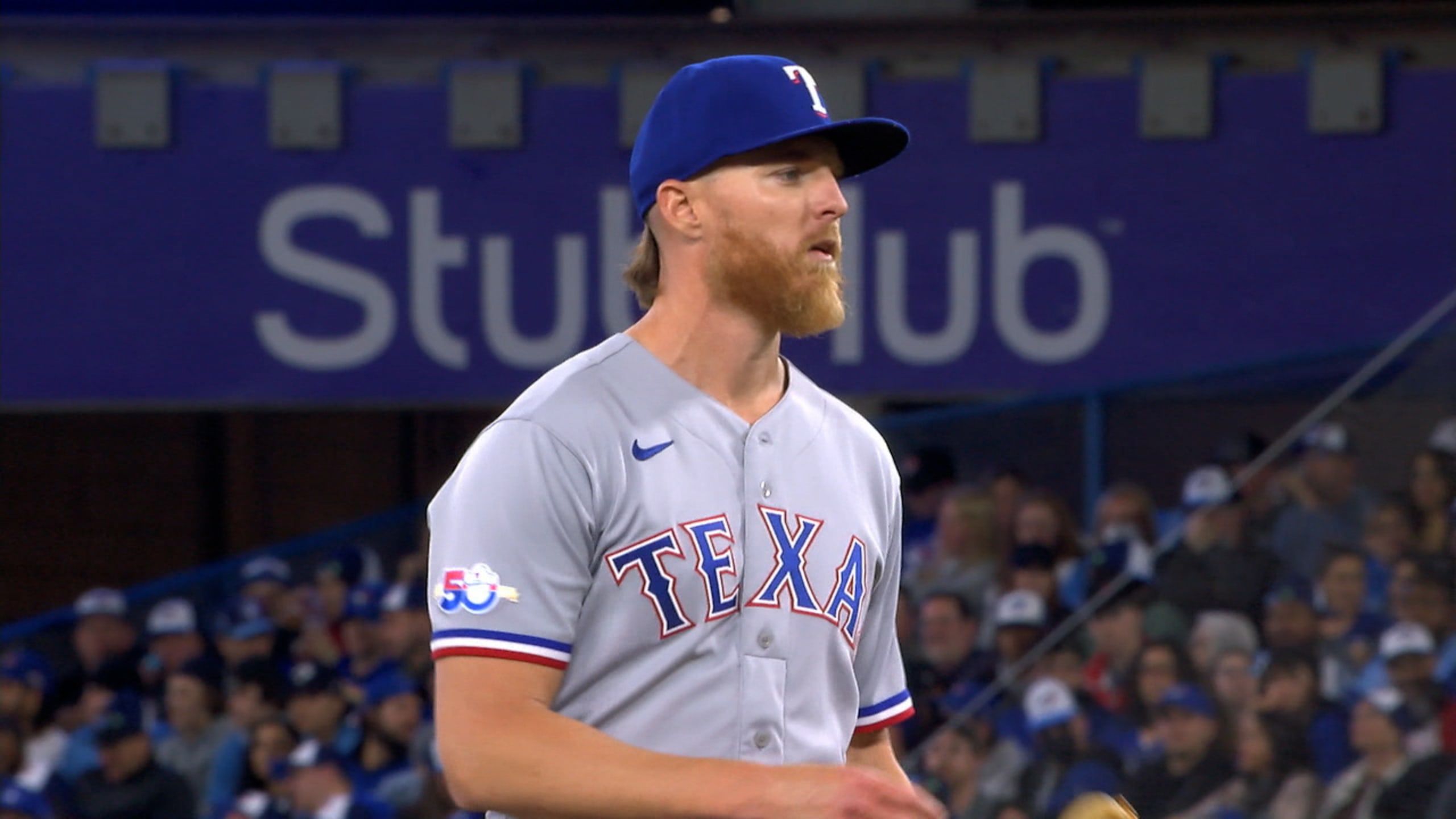 Jon Gray's Rangers debut