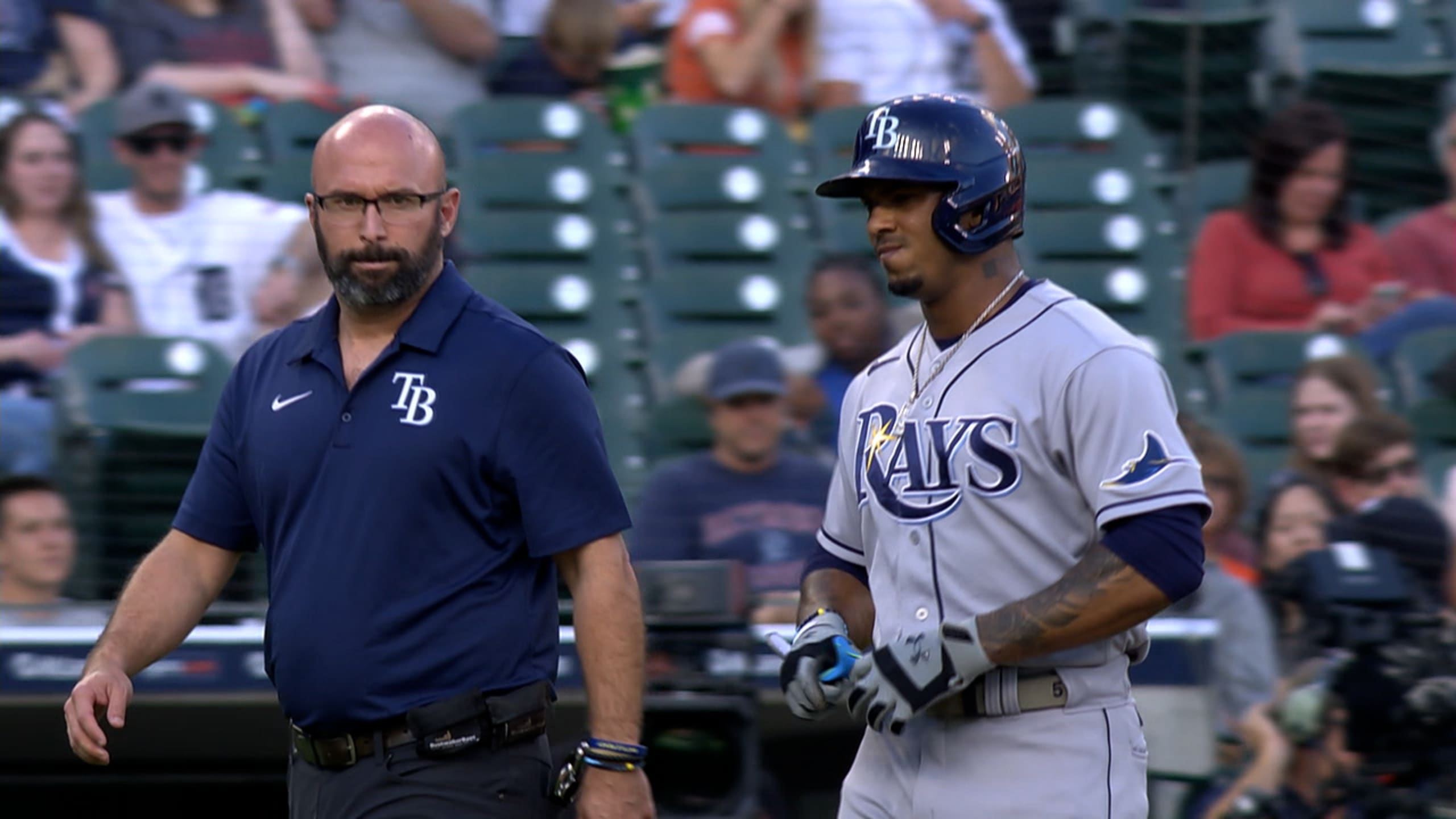 Tampa Bay shortstop Wander Franco out of lineup vs Boston with sore left  hamstring