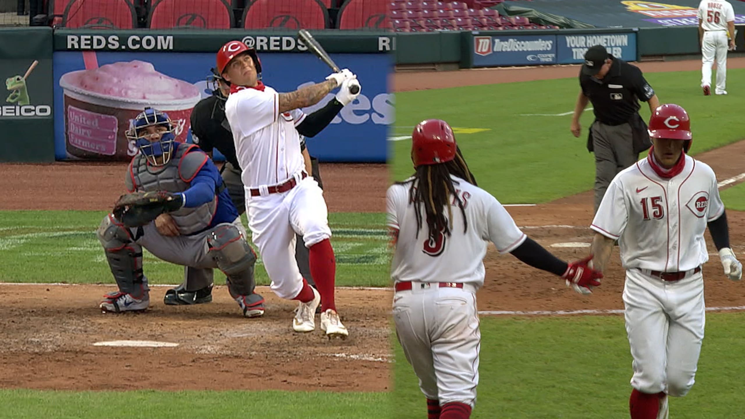 Nick Senzel's first homer of 2020