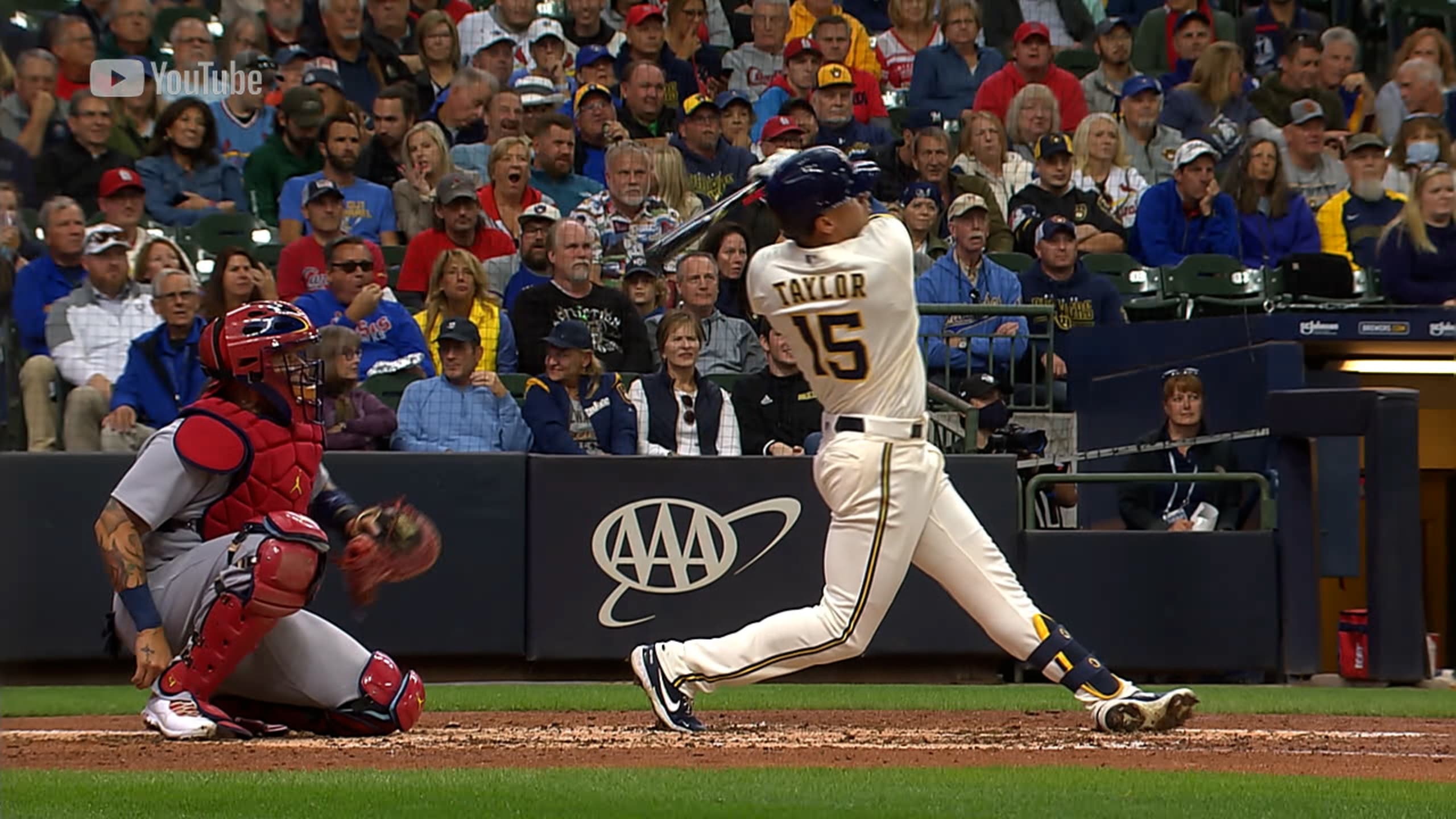 Tyrone Taylor's second home run