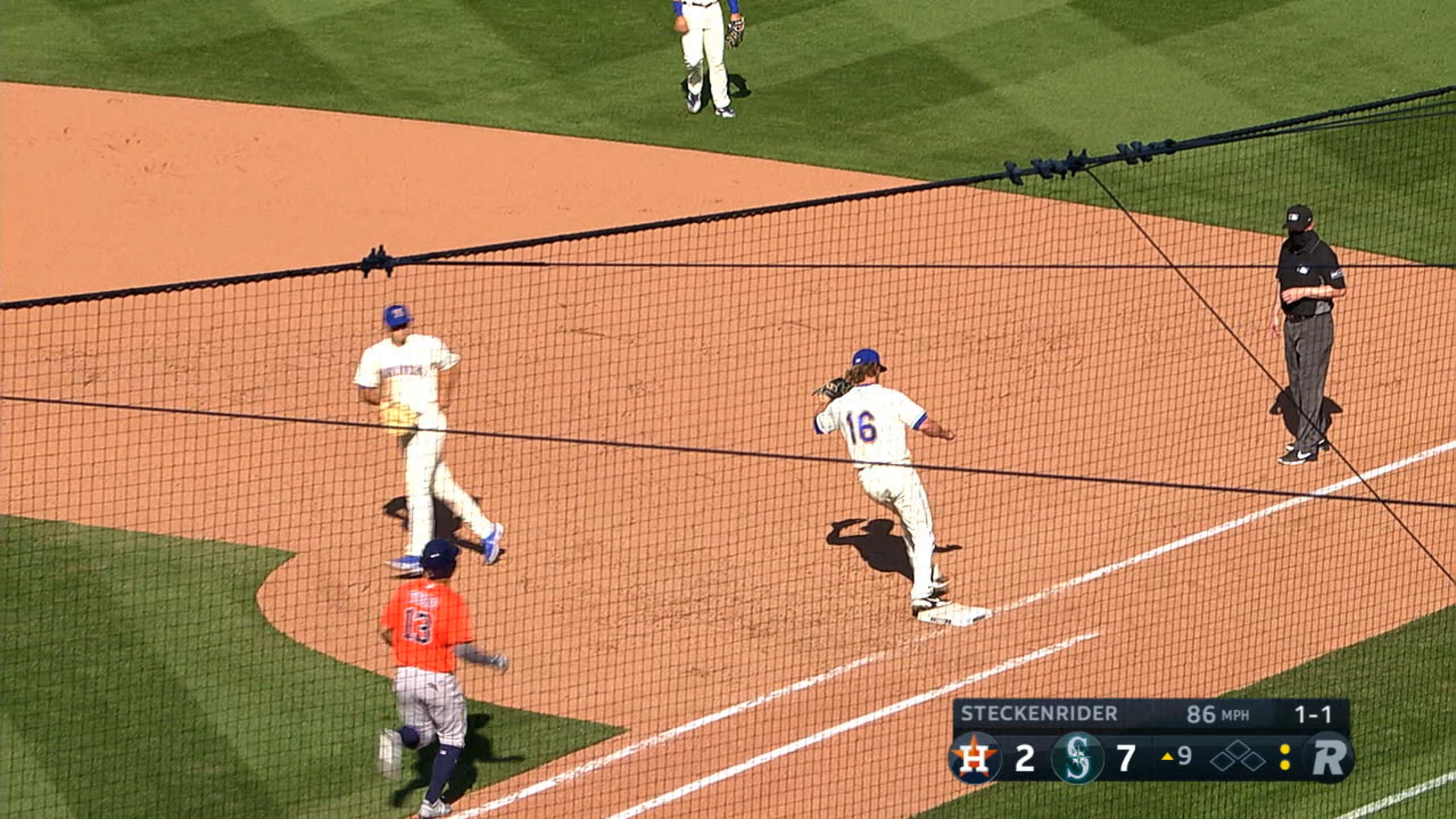 Drew Steckenrider records final out