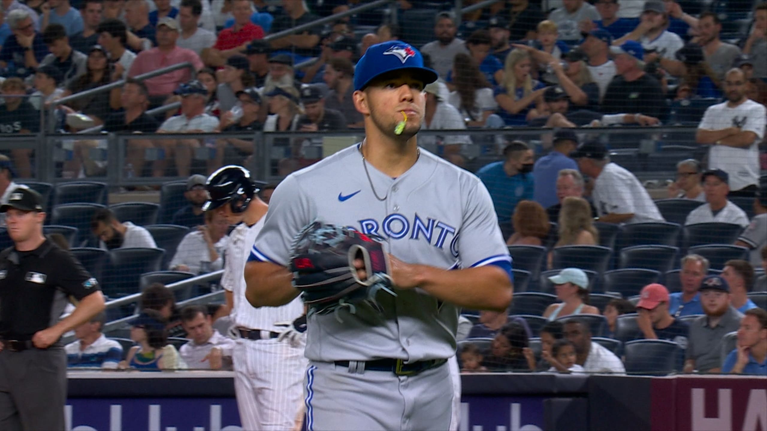José Berríos' nine strikeouts
