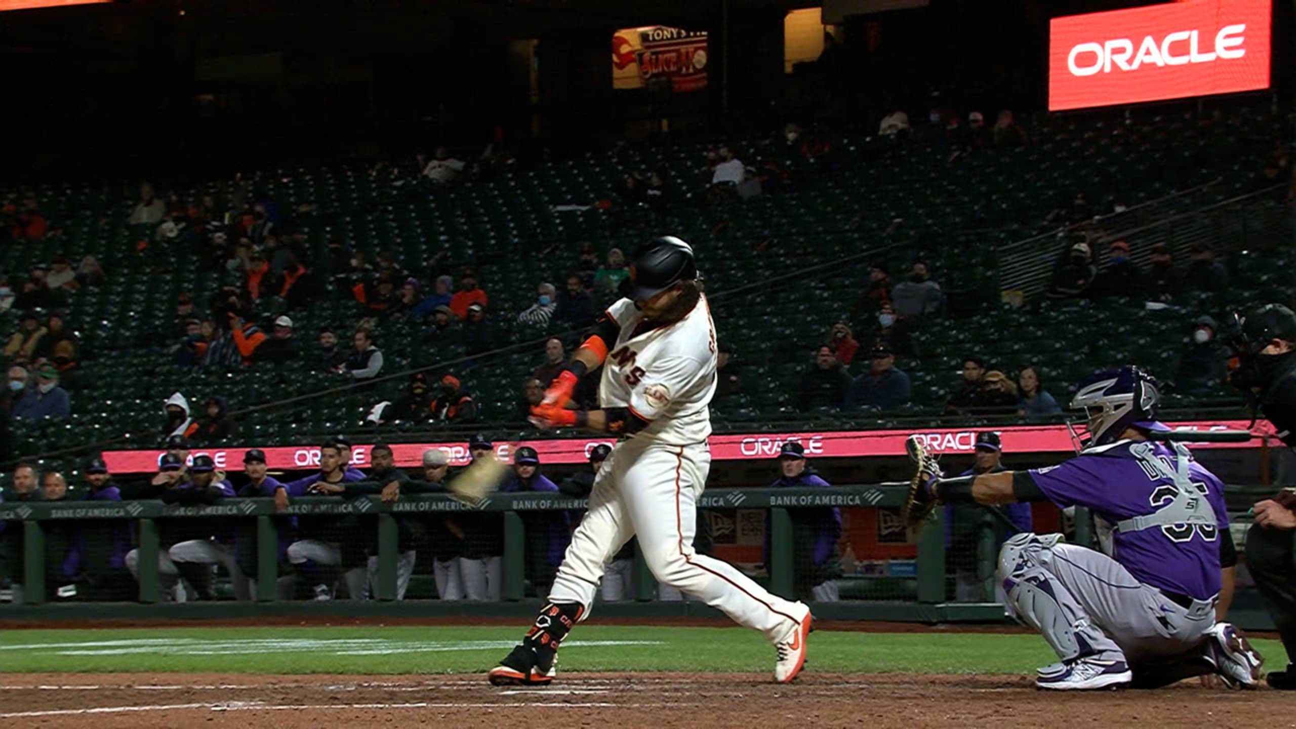 99 Brandon Crawford Has A Glitchy Swing 