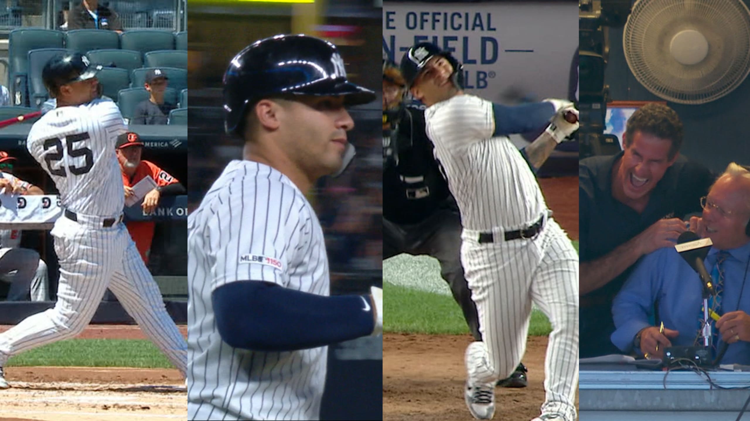 Gleyber Torres, Fan In Bowl-cut Challenge Following Home Run