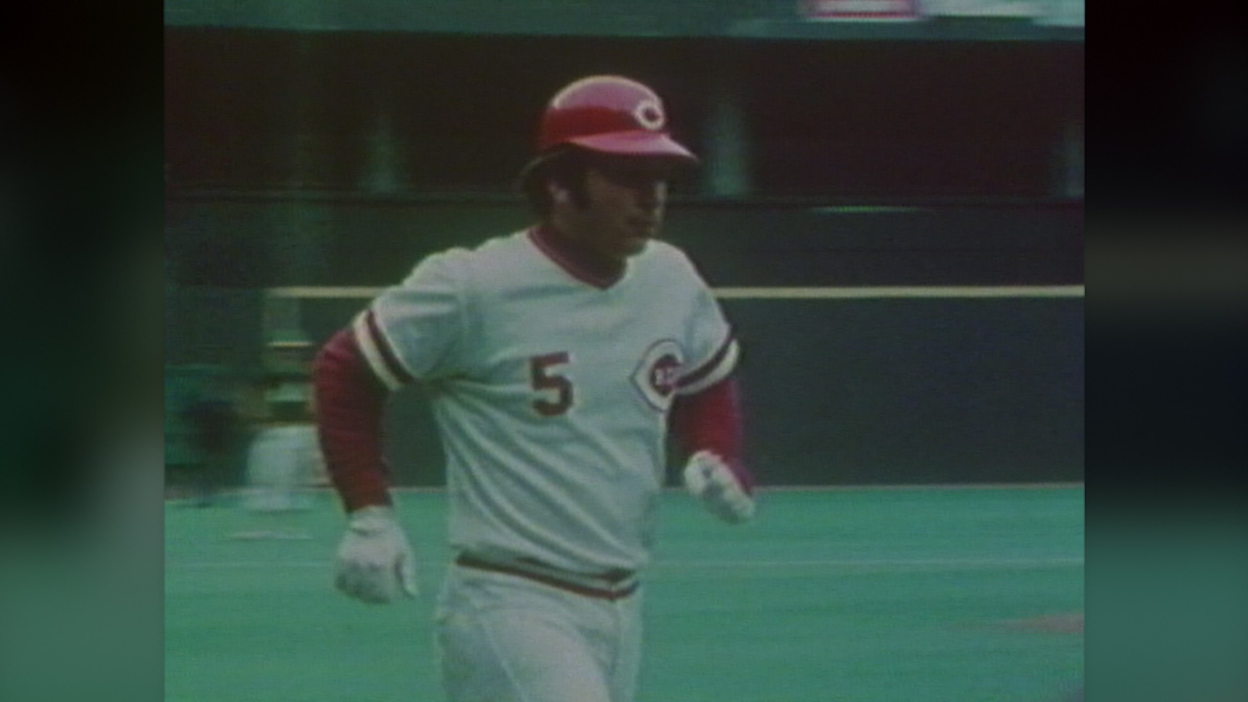Johnny Bench in the 1972 WS