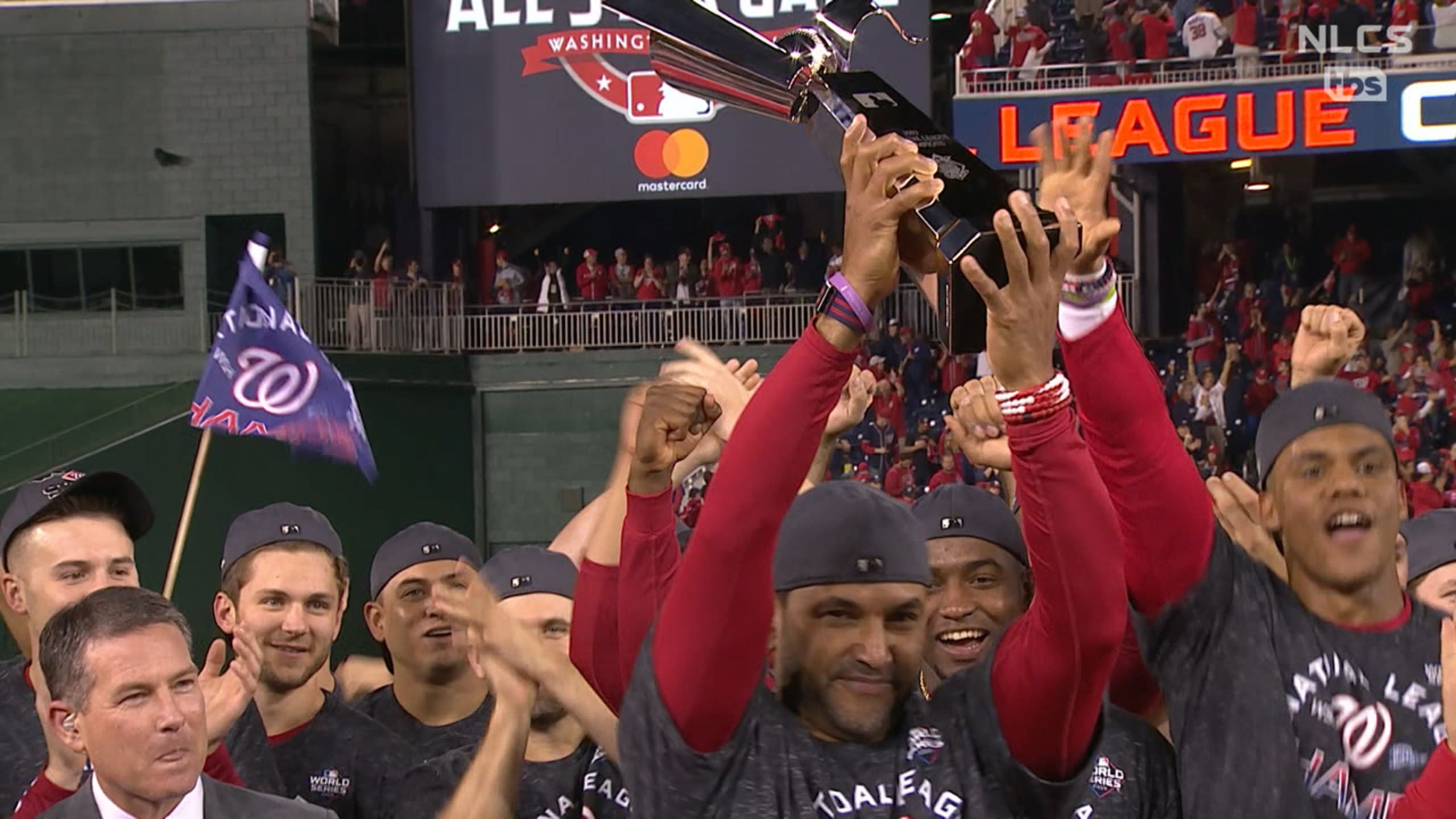 World Series trophy comes to the Pentagon - Washington Times