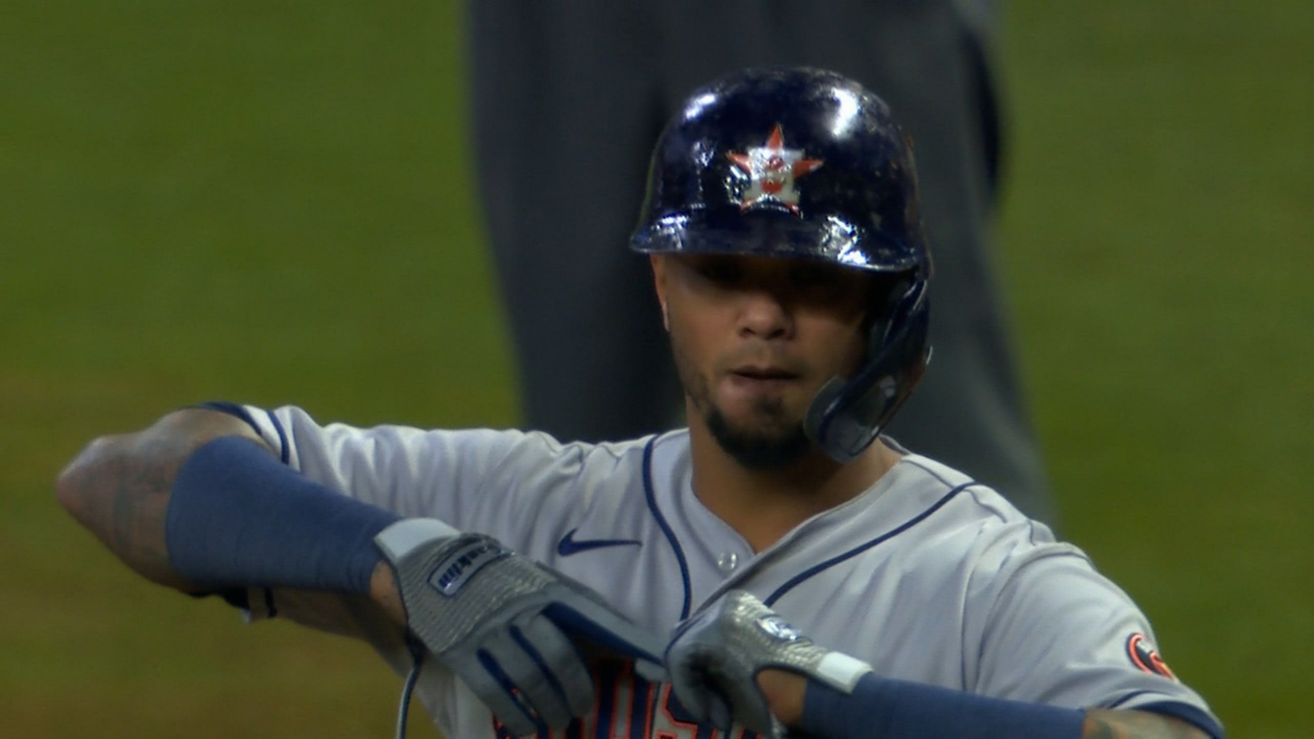 Did Maldonado Lean Into or Attempt to Avoid HBP During Houston's World  Series Winner? 