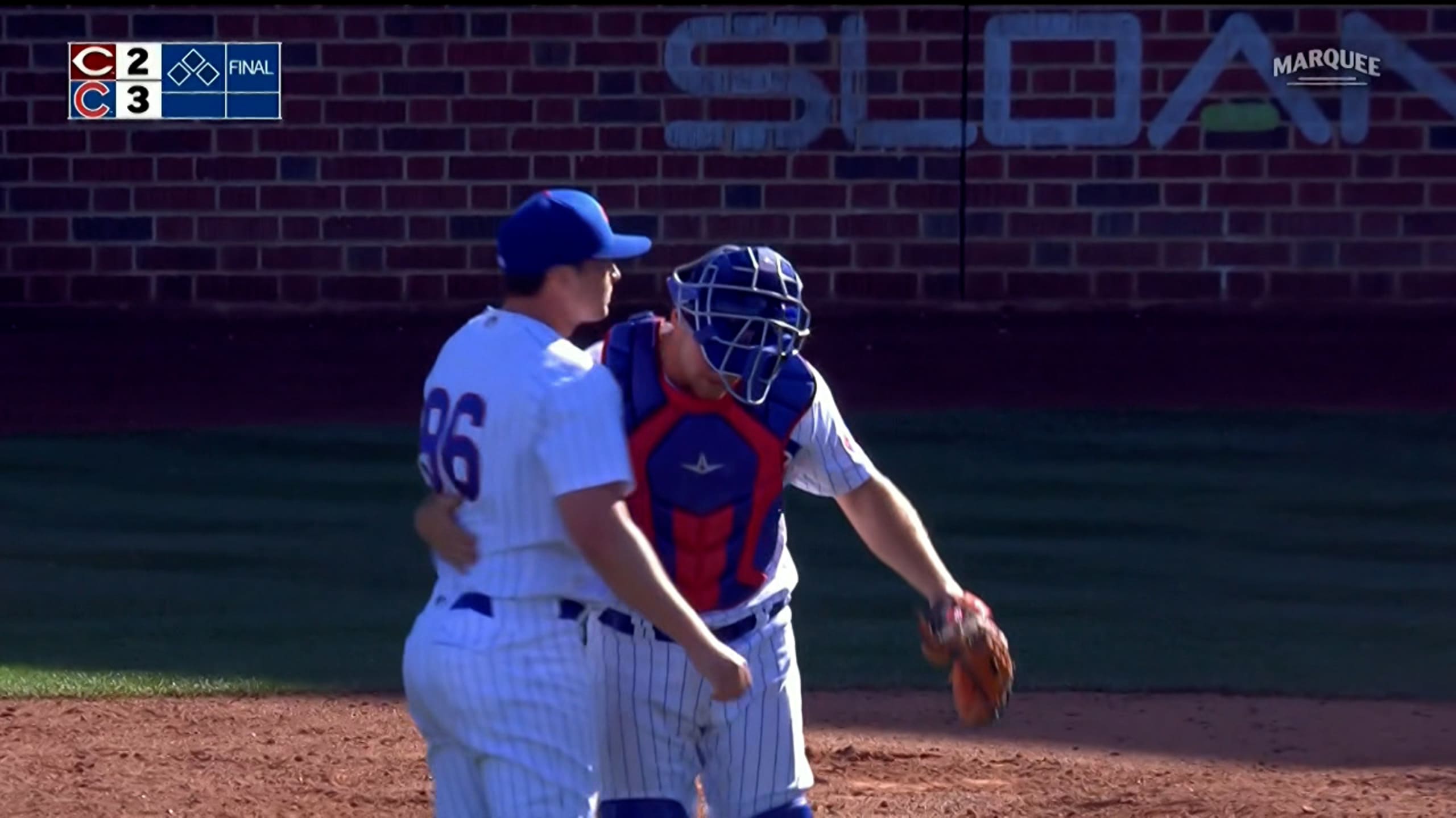 Erich Uelmen gets the save