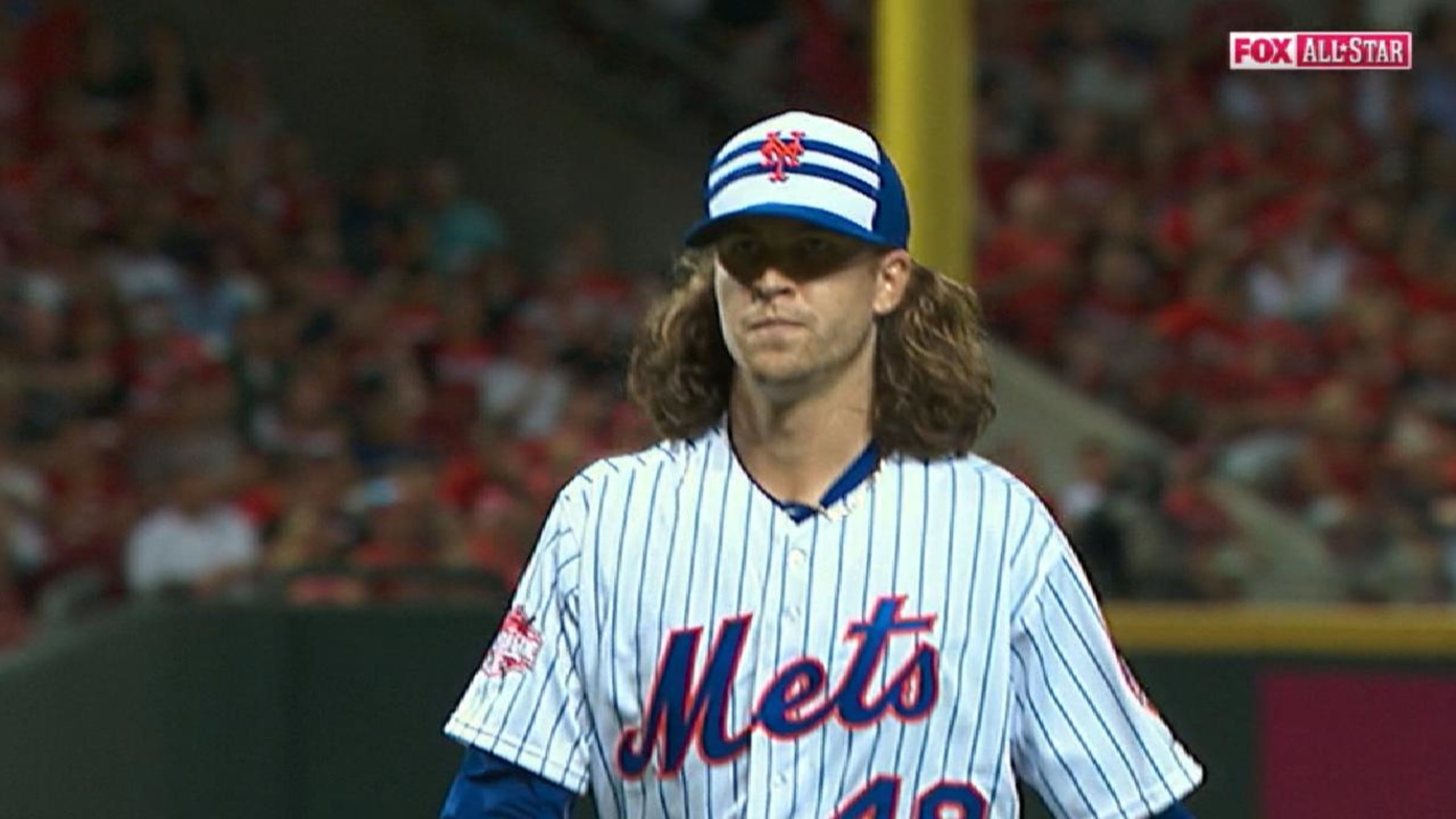 Men's New York Mets Jacob deGrom Majestic Royal 2015 World Series