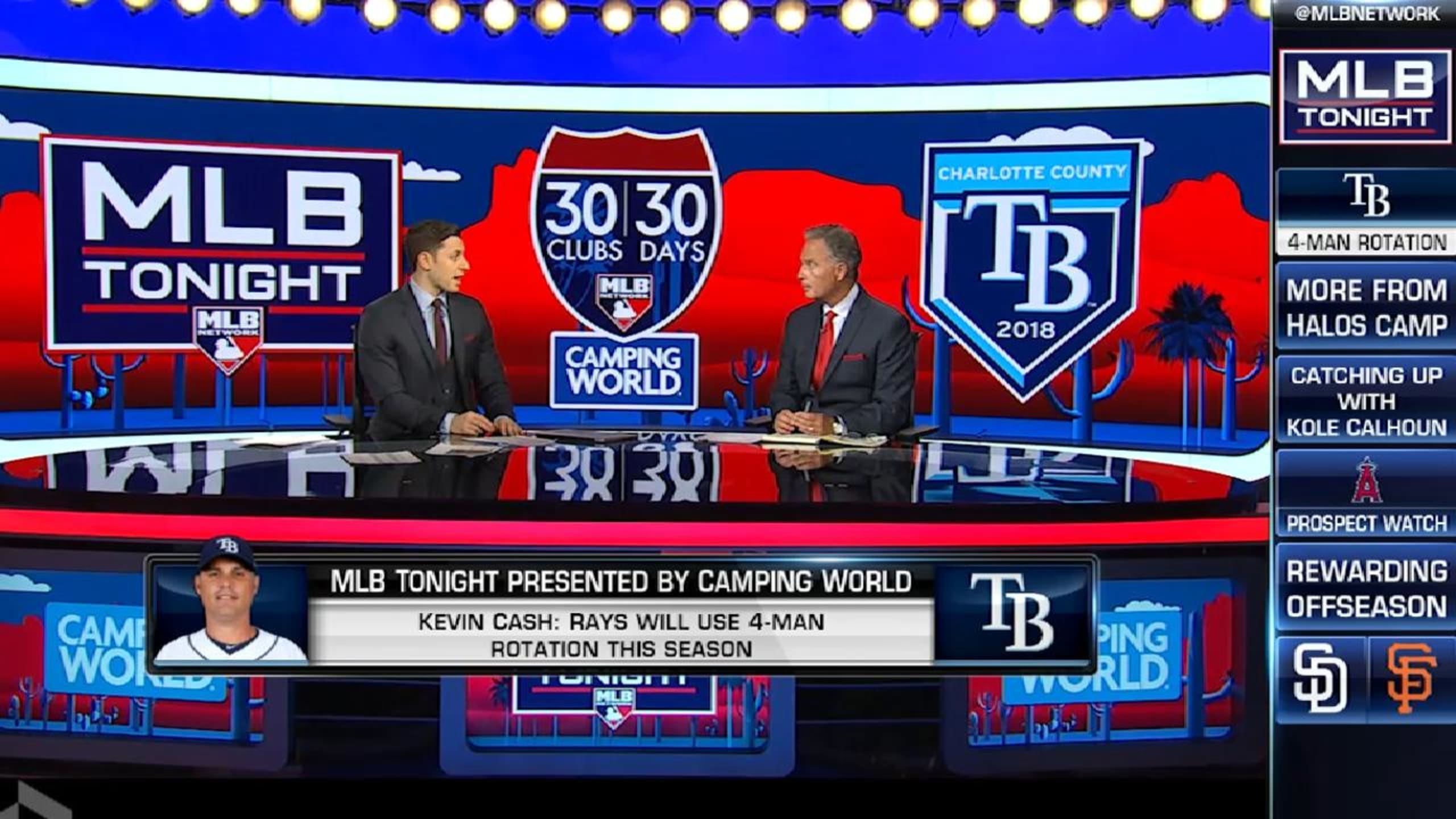 Analyzing Rays' rotation plan