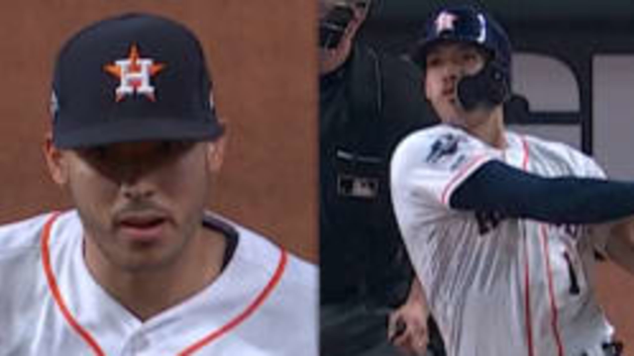 19ポストシーズン カルロス コレアが先制打 弾丸送球 サヨナラhrと活躍 アストロズがalcs1勝1敗へ Mlb4