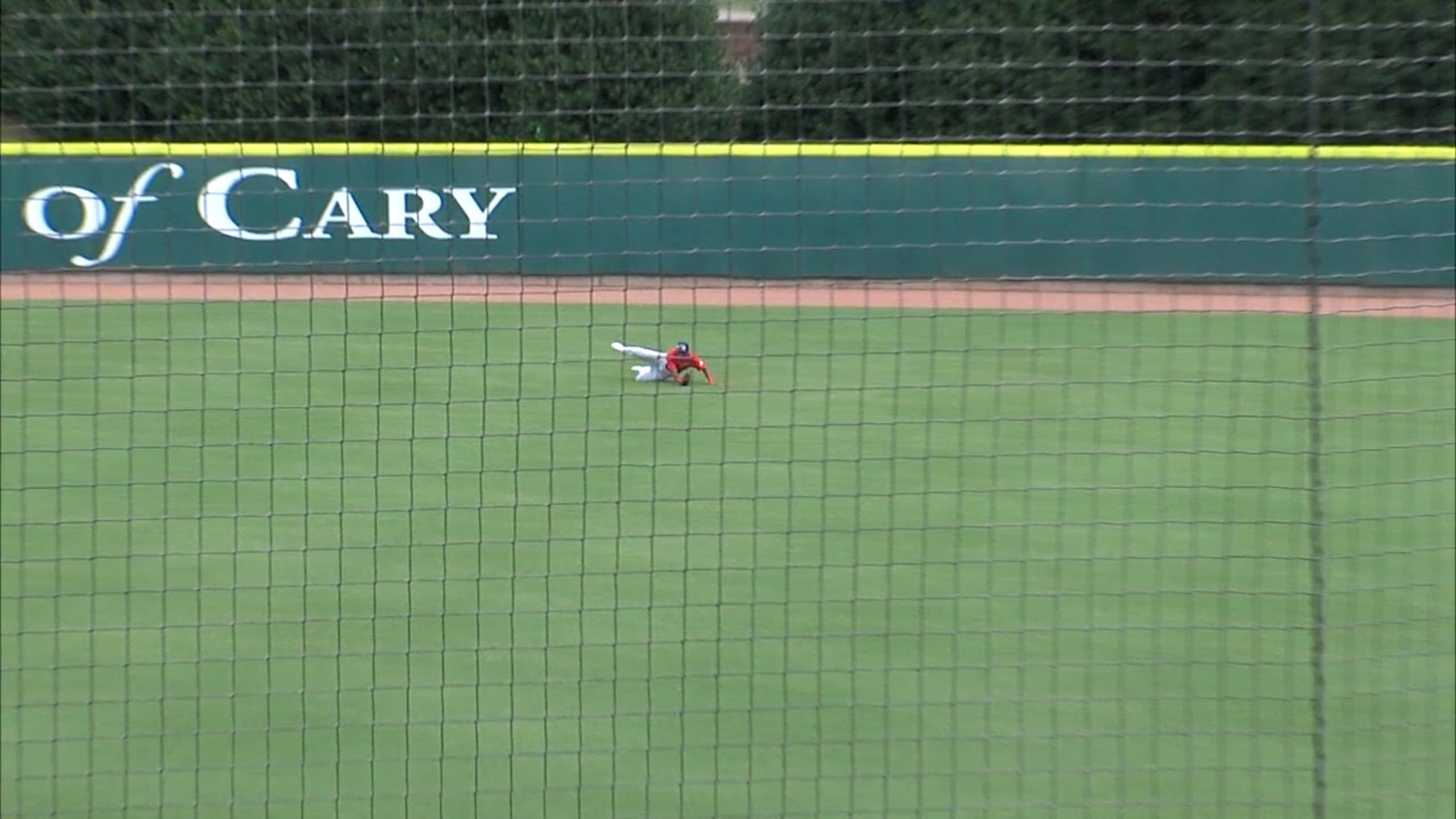 Dillon Head makes a great catch