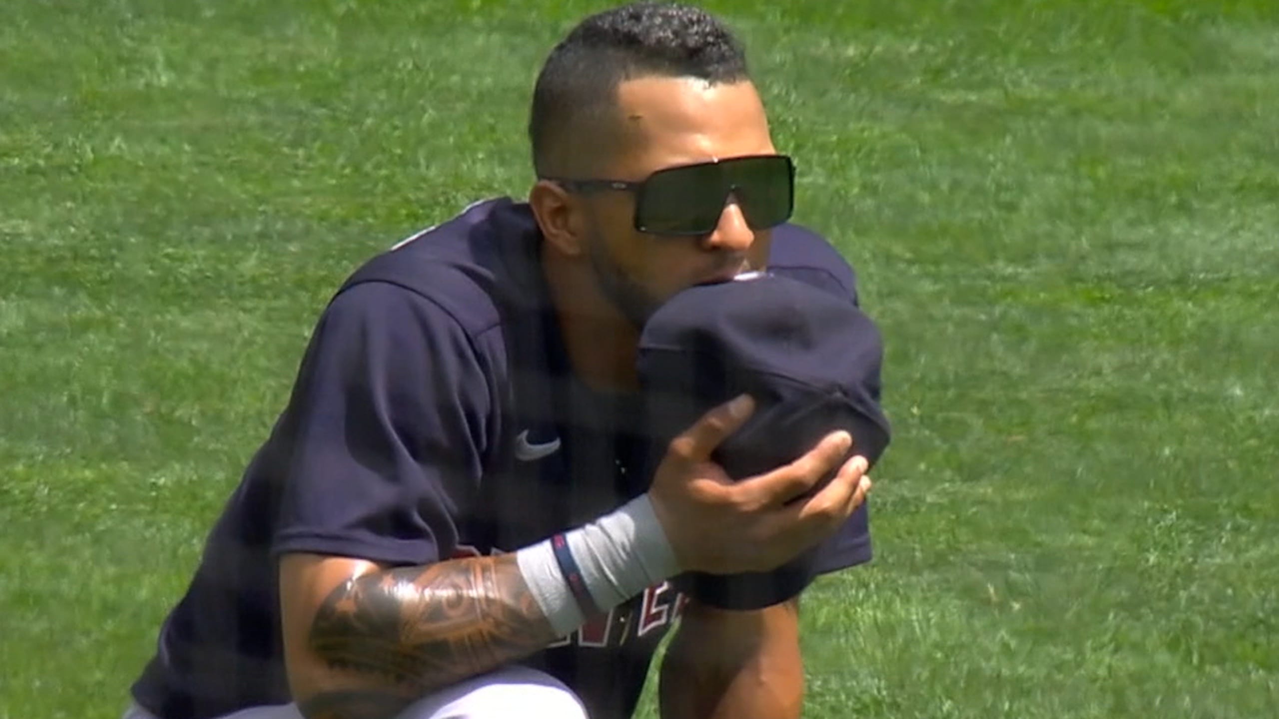 wallpapers Josh Naylor Leg Injury https www cleveland com tribe 2021 06 cleveland indians of josh naylor suffers serious leg injury after collision in right field html