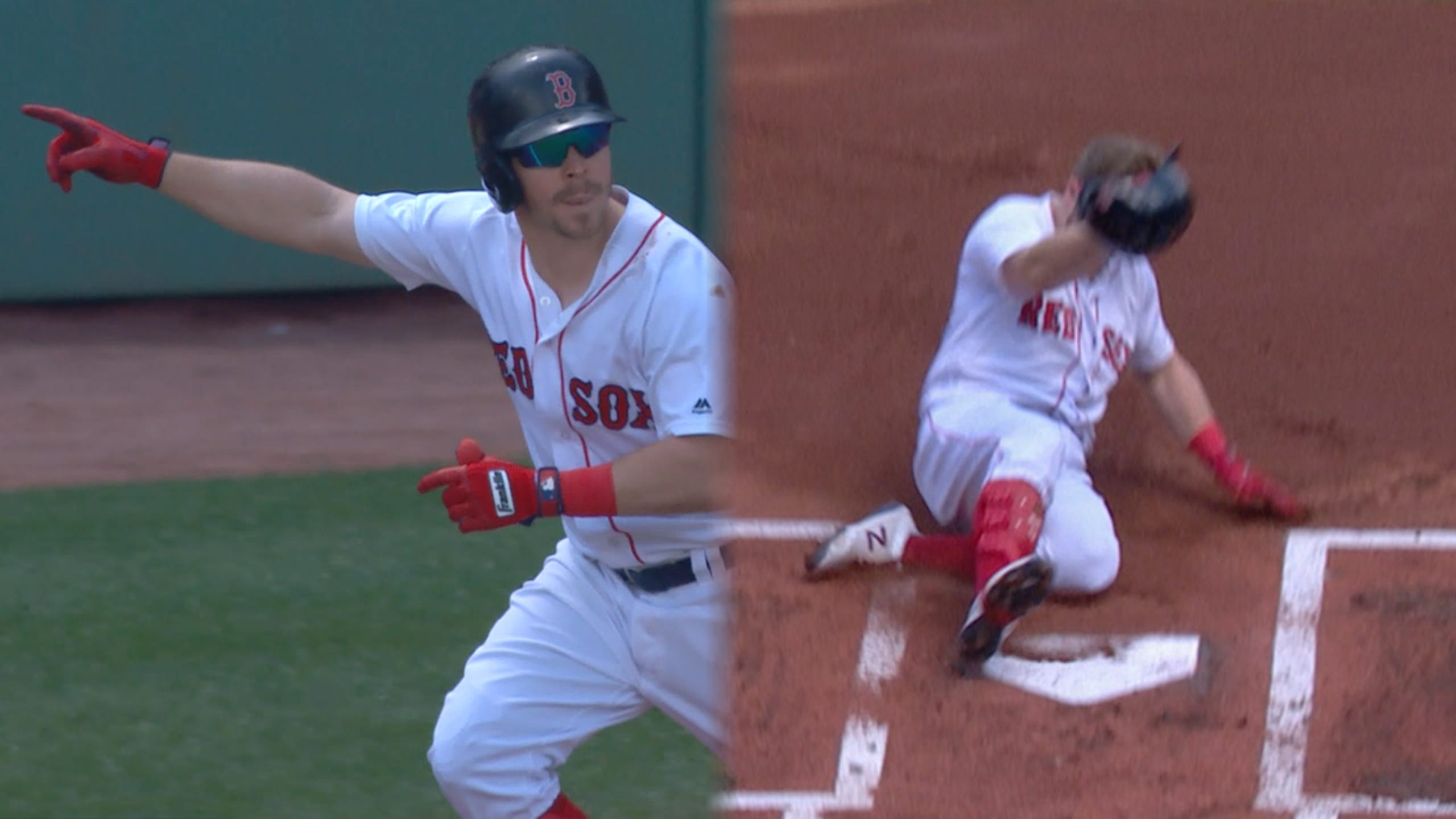 Valley News - Extra-Special: Red Sox Win Home Opener In 12 Innings