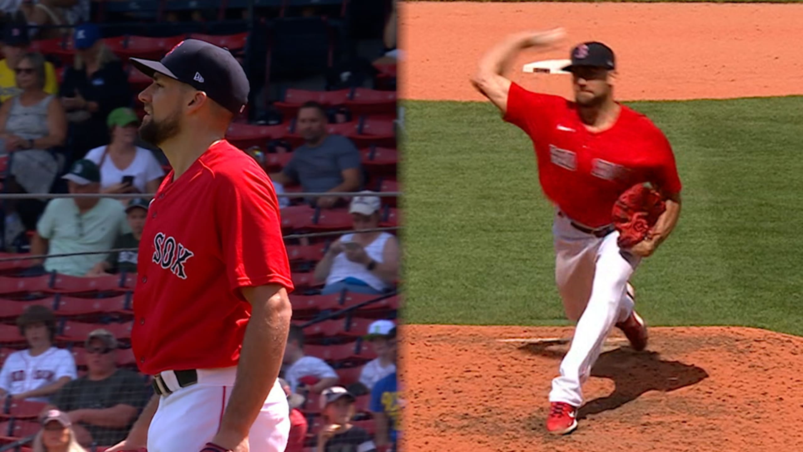 Nathan Eovaldi's seven strikeouts